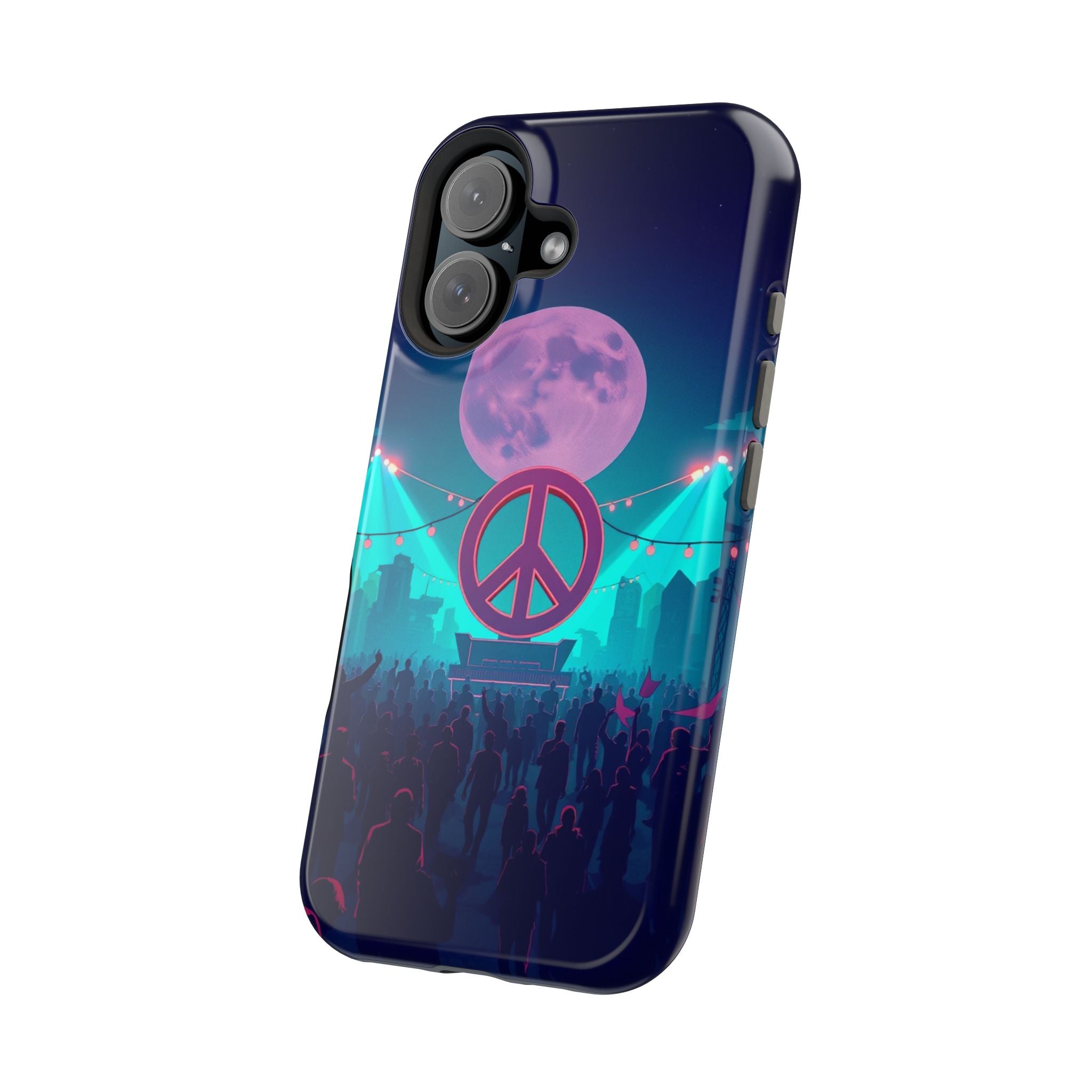 iPhone Woodstock Peace Mystic Art Bold Modern Everyday Snap Case · iPhone Case