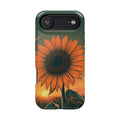 iPhone Charcoal And Copper Sunflower Prairie Slim iPhone Everyday · iPhone Case