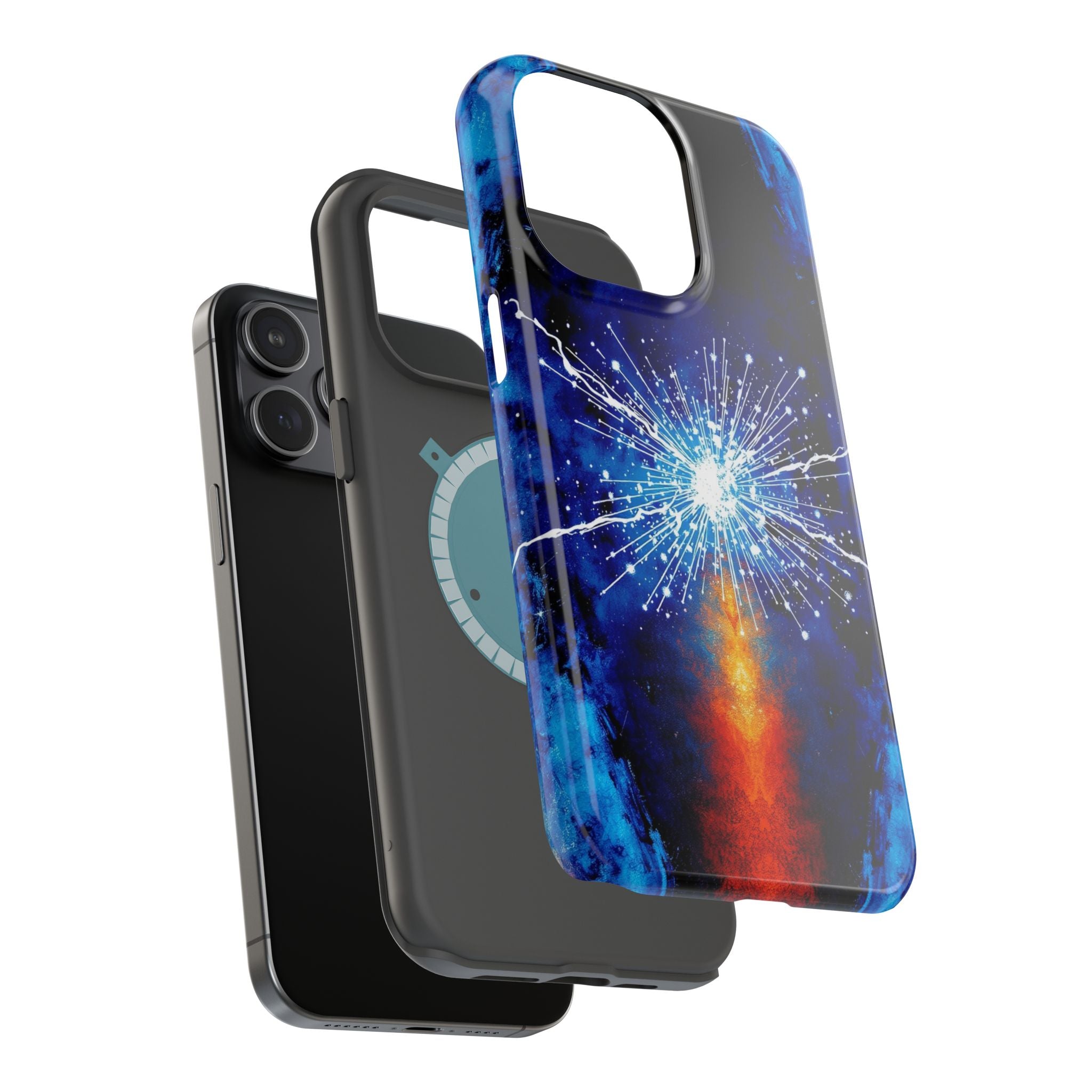 iPhone Magnetic Field Vibrant Watercolor Slim Everyday iPhone Designer · iPhone