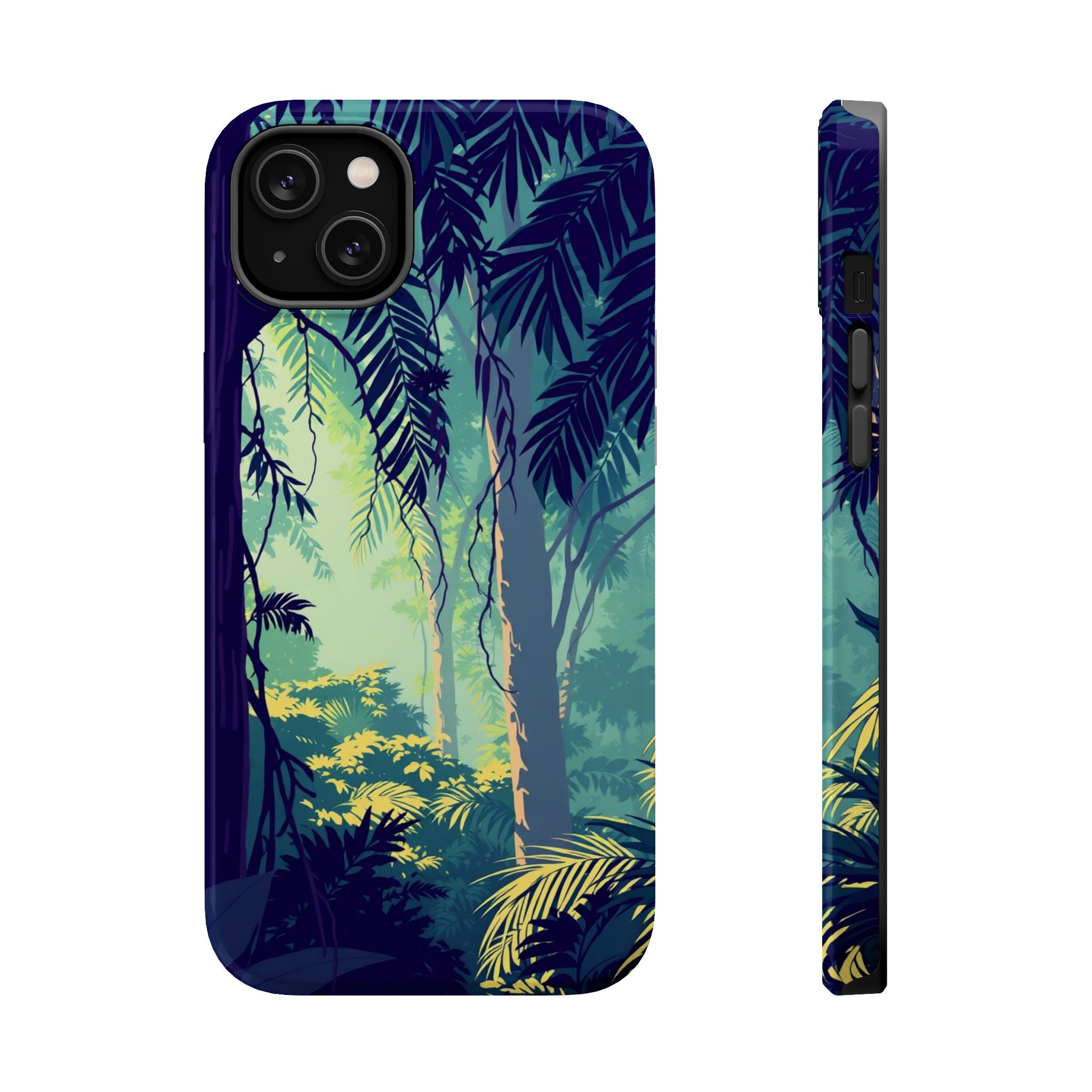 iPhone Mint And Blush Rainforest Canopy Slim Everyday iPhone Designer · iPhone C