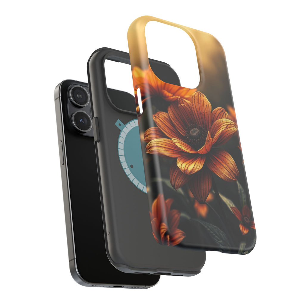 iPhone Radiant Floral Ombre Design Bold Modern Everyday Snap Case · iPhone Case