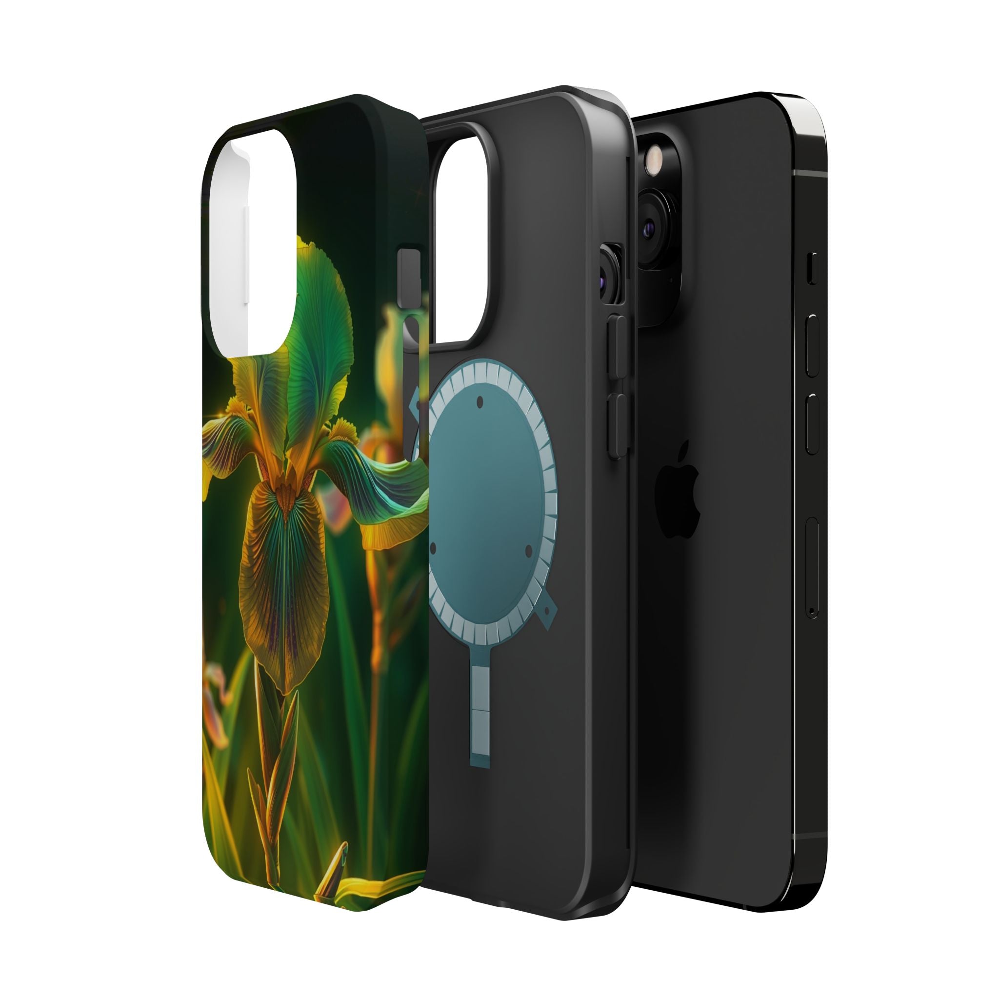 iPhone Iris Garden Bold Art Slim Everyday Designer Case · iPhone Case Quiet Mood
