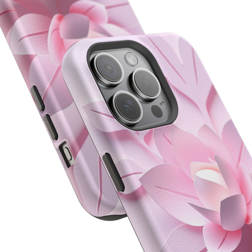 iPhone Floral Geometric Paper Cut Art Slim Everyday Designer Case · iPhone Case