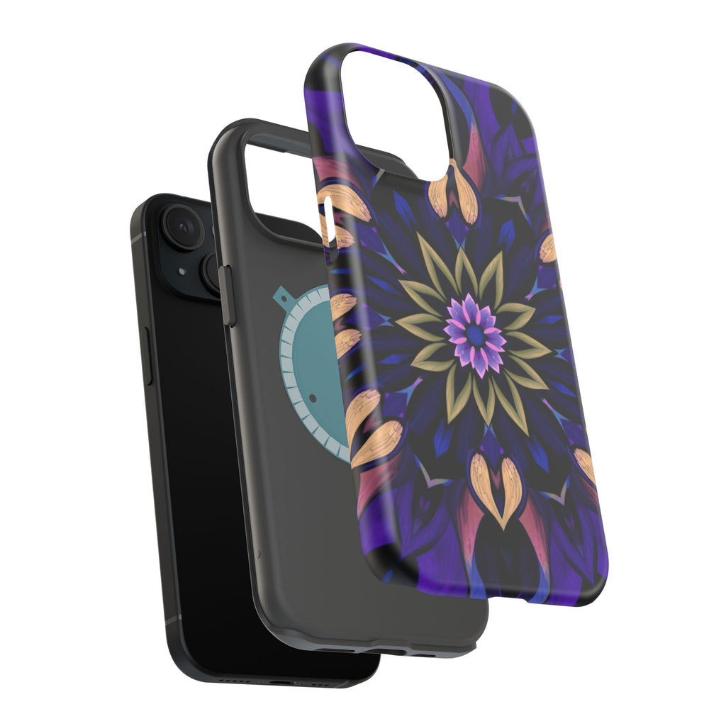 iPhone Floral Mandala Mystic Art Bold Modern Everyday Snap Case · iPhone Case