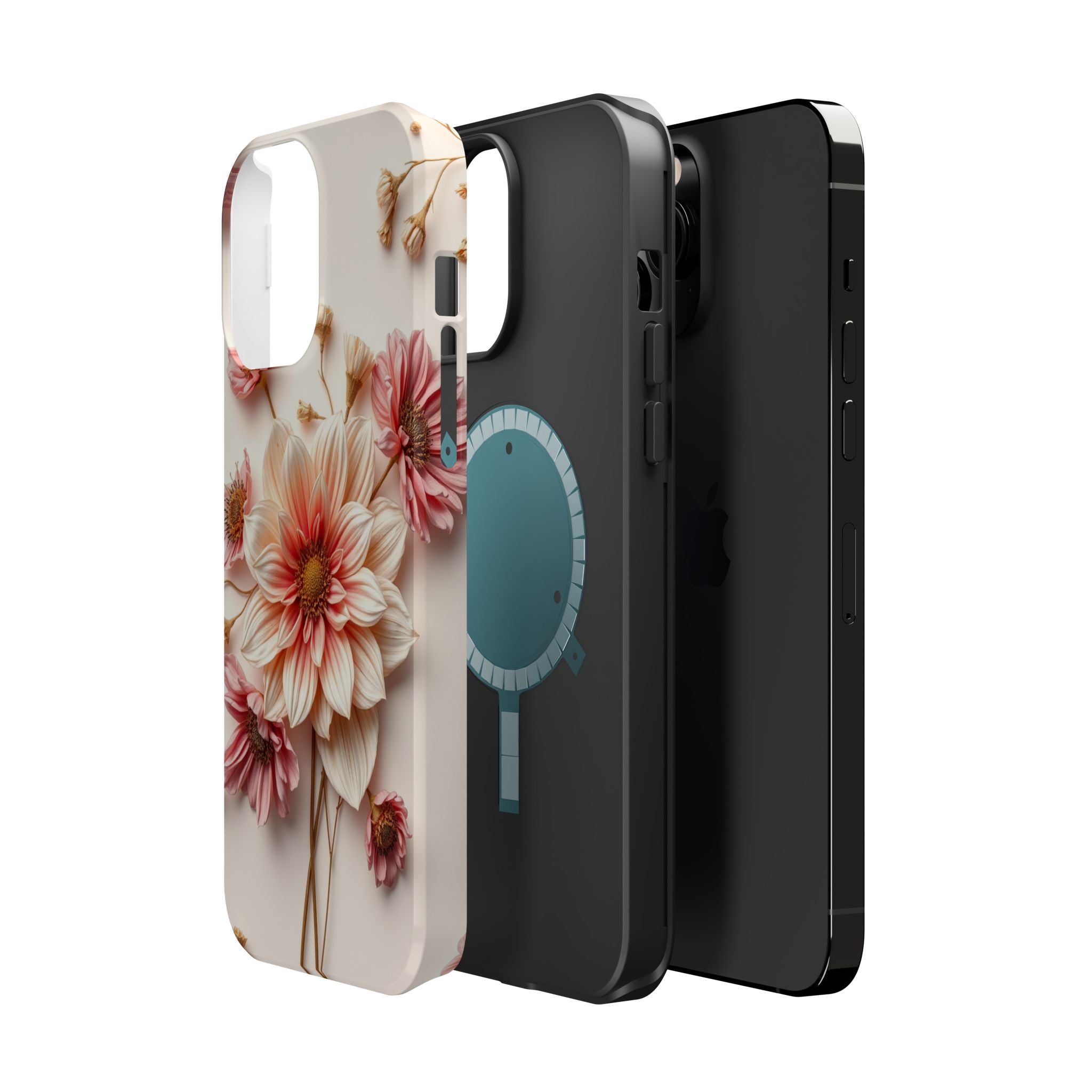 iPhone Dried Flower Flat Lay Enchanted Art Slim iPhone Everyday · iPhone Case