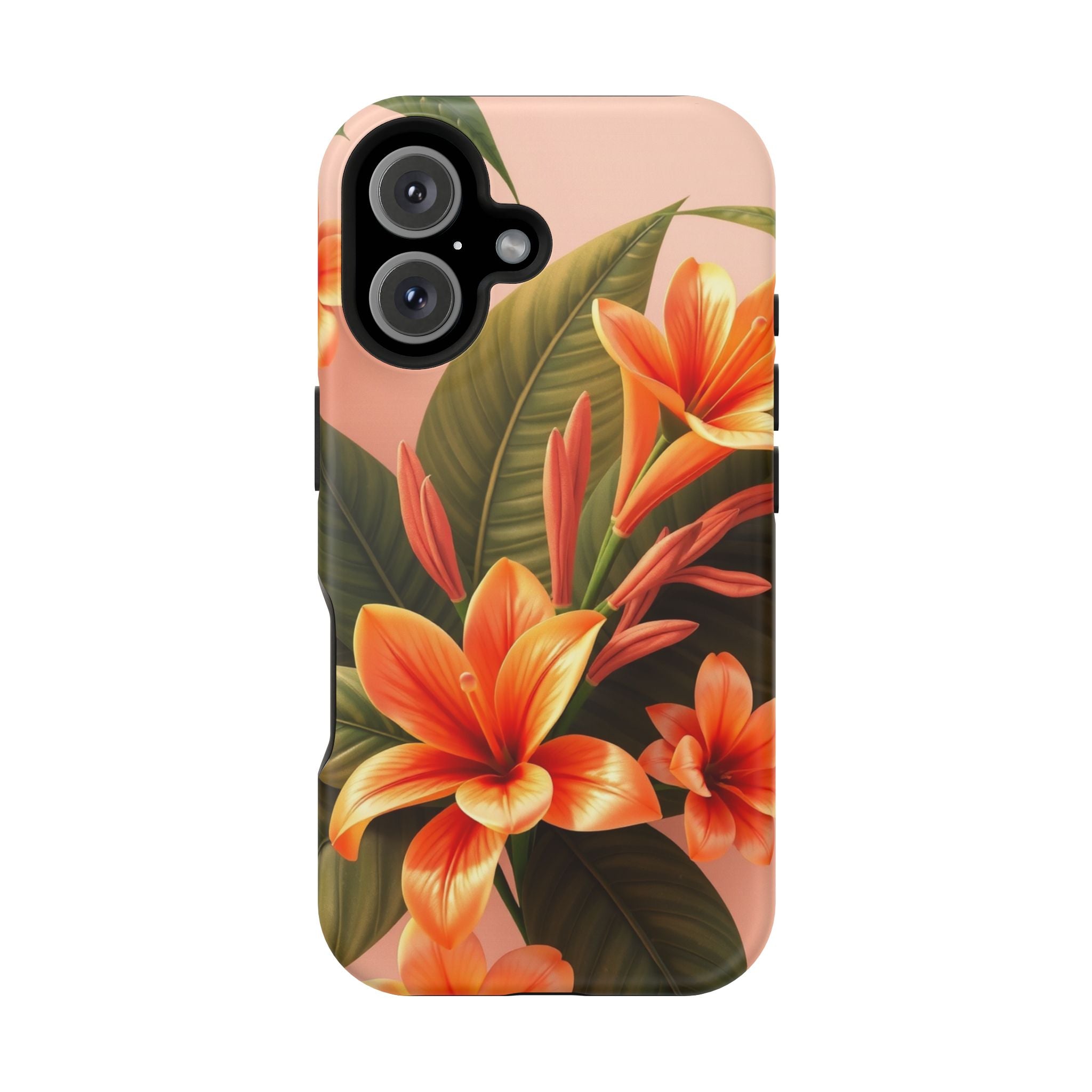 iPhone Tropical Bloom 3D Digital Bold Modern Everyday Snap Case · iPhone Case
