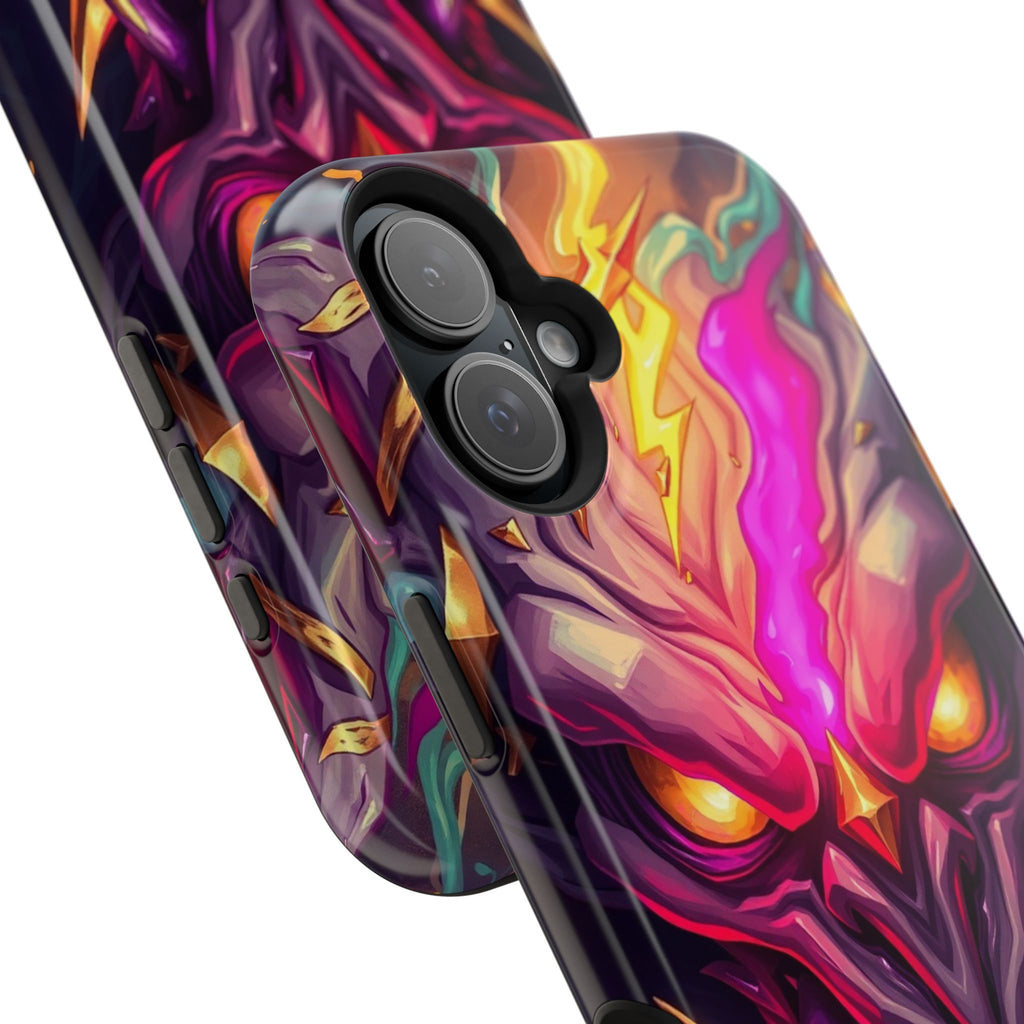 iPhone Chaos Goblin Energy Gold Foil Luxury Slim Everyday Designer Case · iPhone