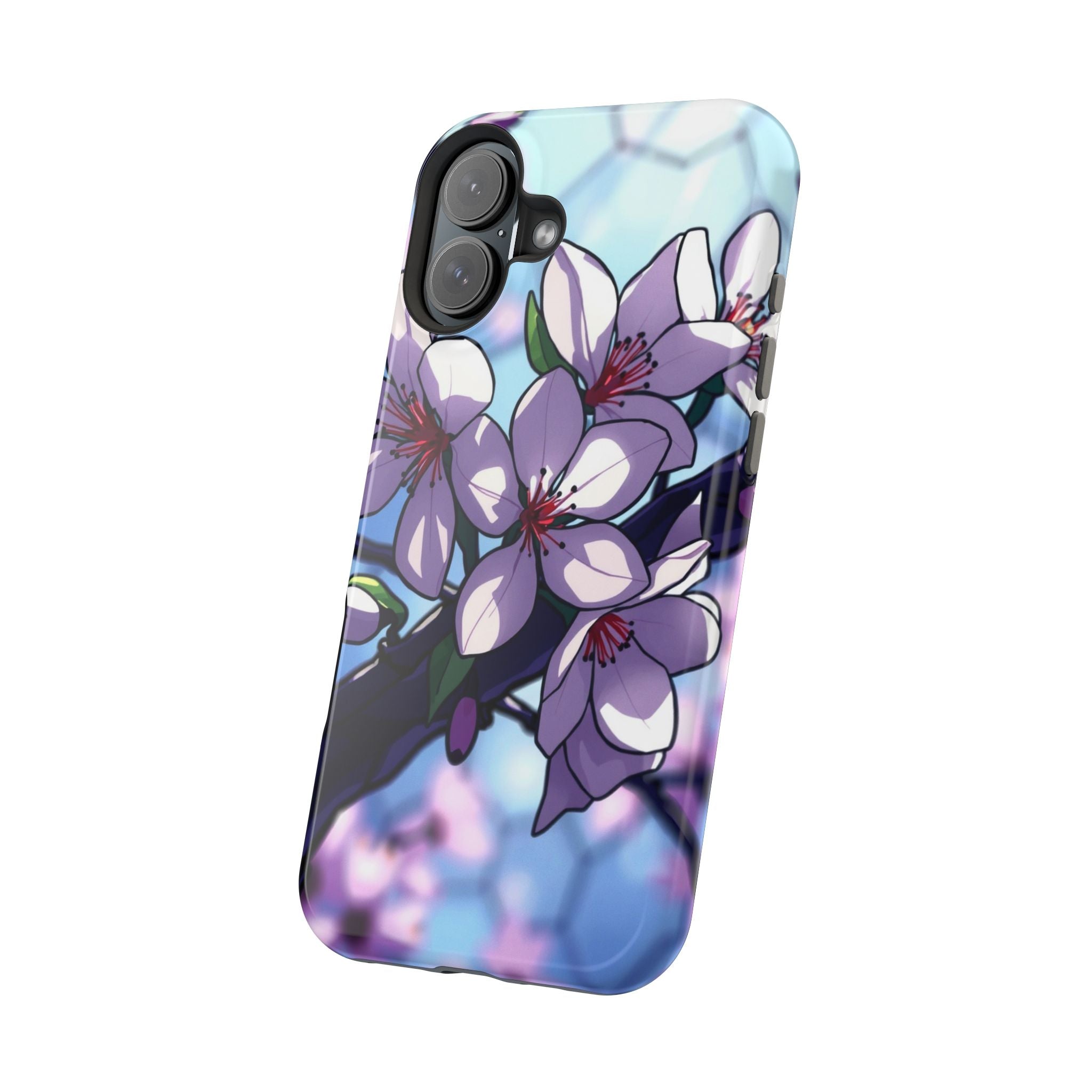 iPhone Dreamy Cherry Blossom Design Slim Everyday Designer Case · iPhone Case