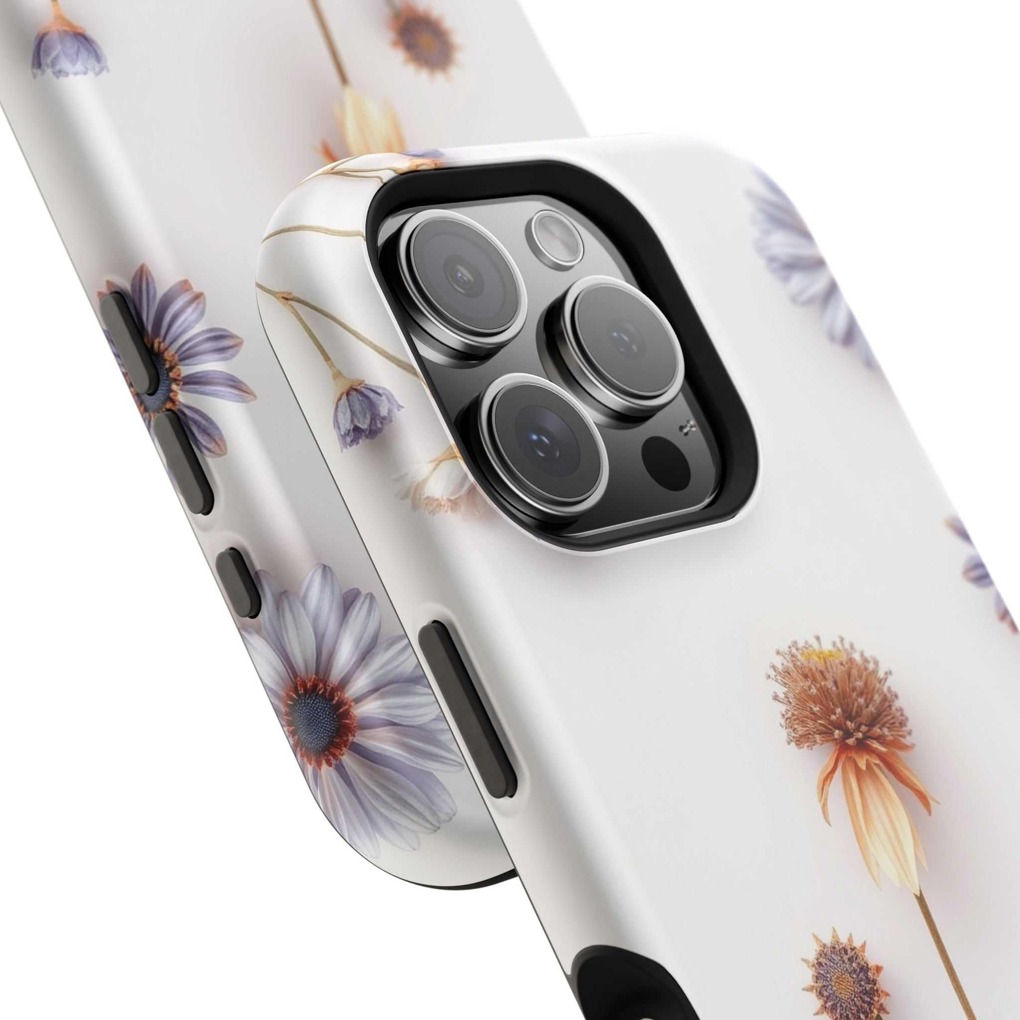 iPhone Dried Flower Flat Lay Bold Art Slim Everyday Designer Case · iPhone Case