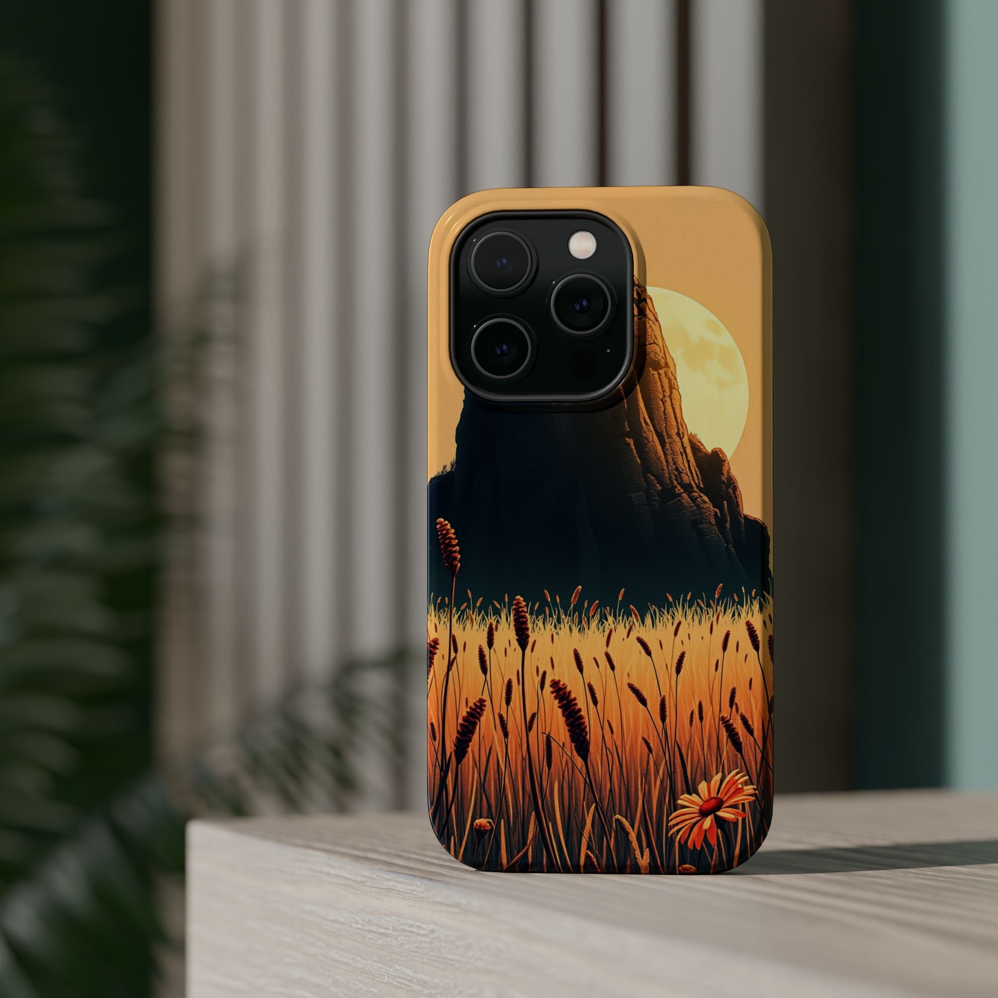 iPhone Spring Meadow Cinematic Art Clean Minimal Snap Cas Slim Snap Case · iPhon