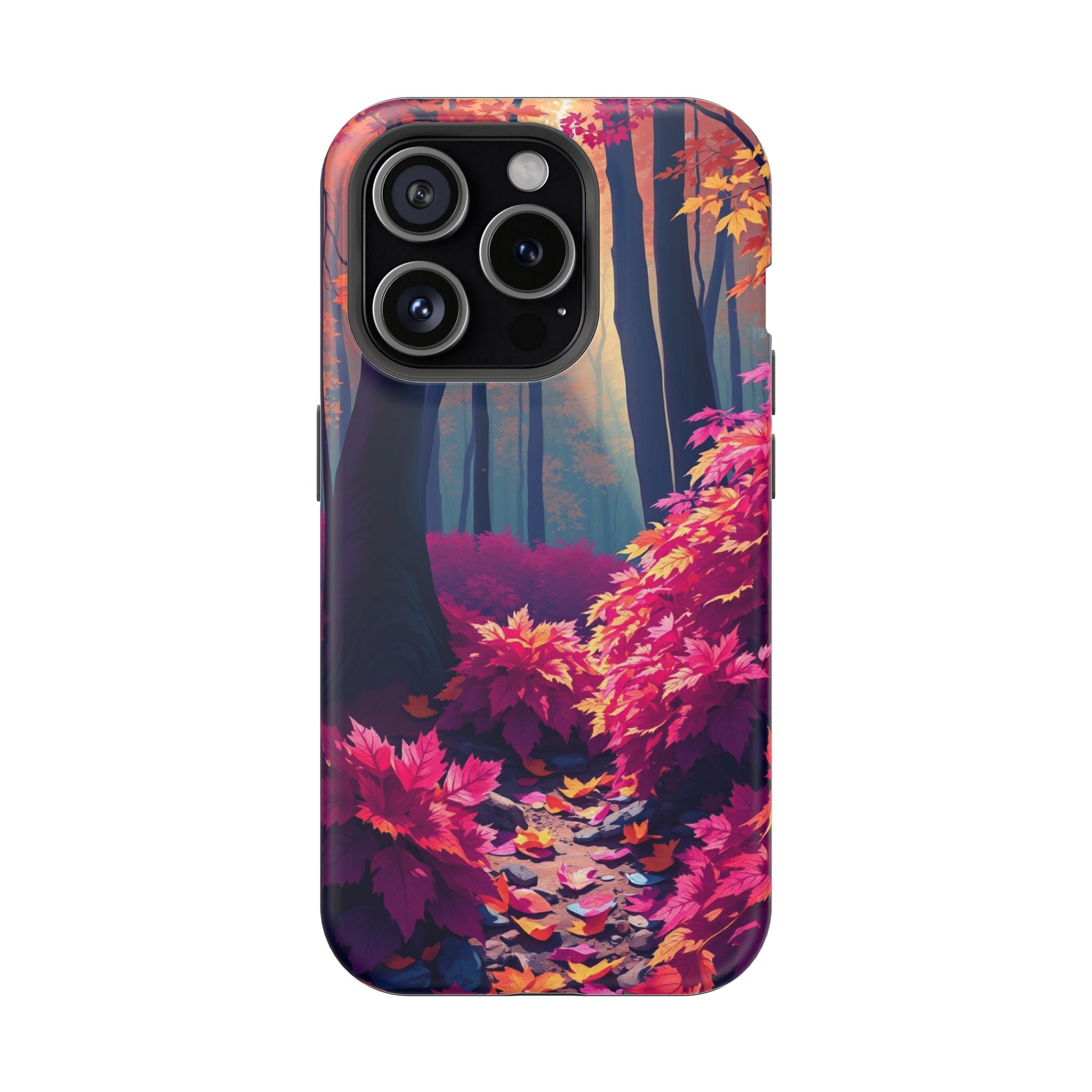 iPhone Earthy Autumn Forest Floor Design Slim Everyday iPhone Designer · iPhone