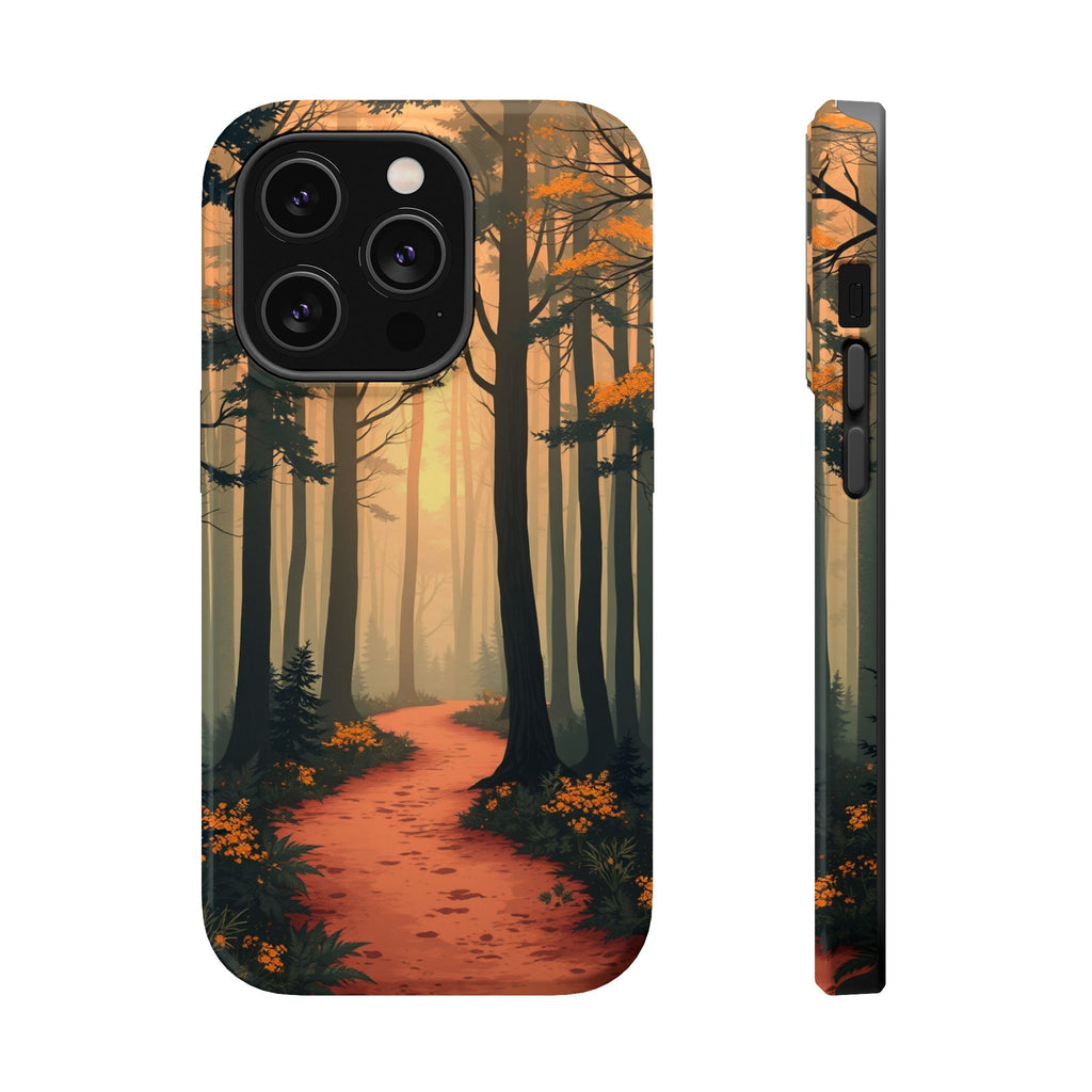 iPhone Misty Forest Path Electric Art Slim Everyday iPhone 14 Designer · iPhone