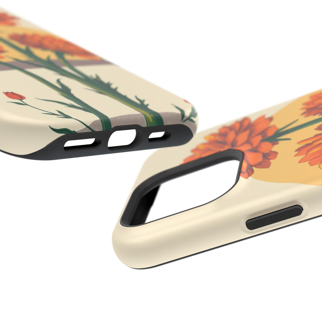 iPhone Ranunculus Stack Bold Art Bold Modern Everyday Snap Case · iPhone Case