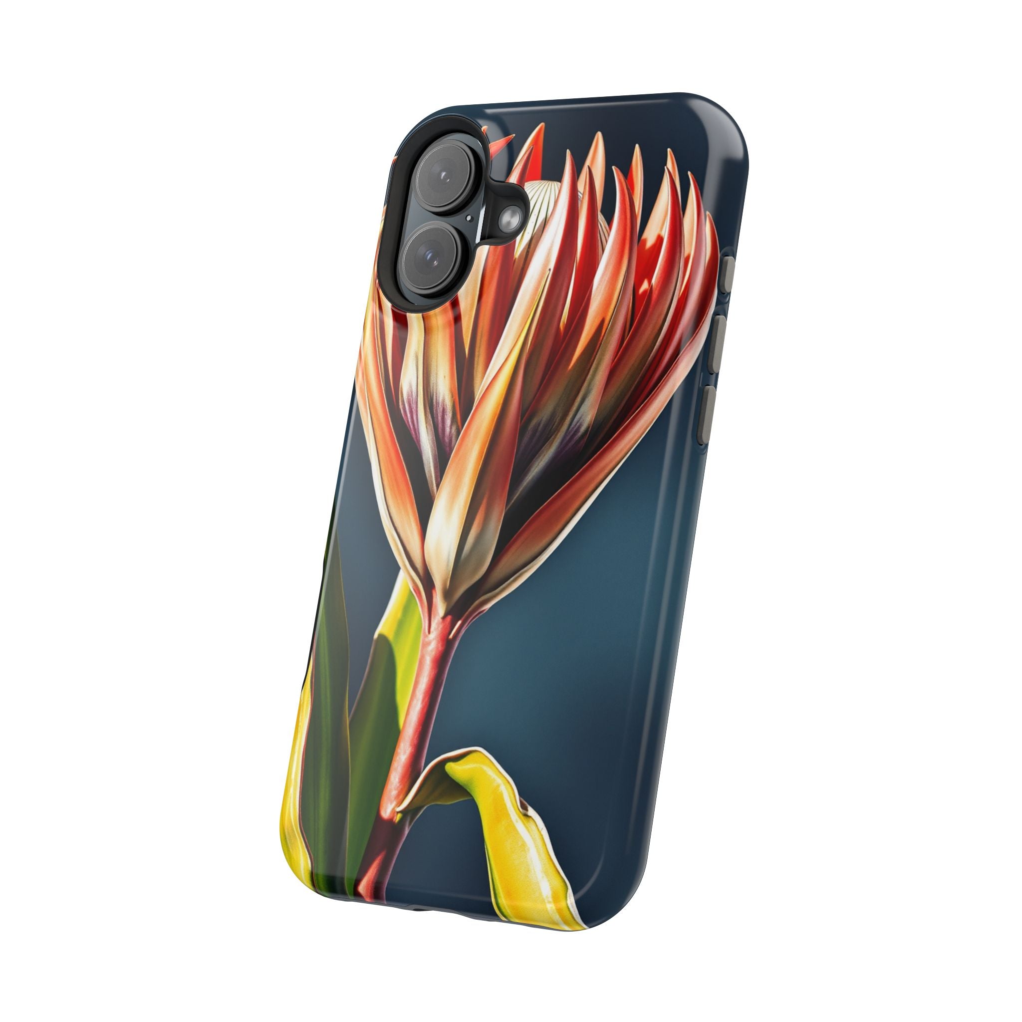 iPhone Protea Bold Vibrant Watercolor Slim Snap Case Ga · iPhone Case