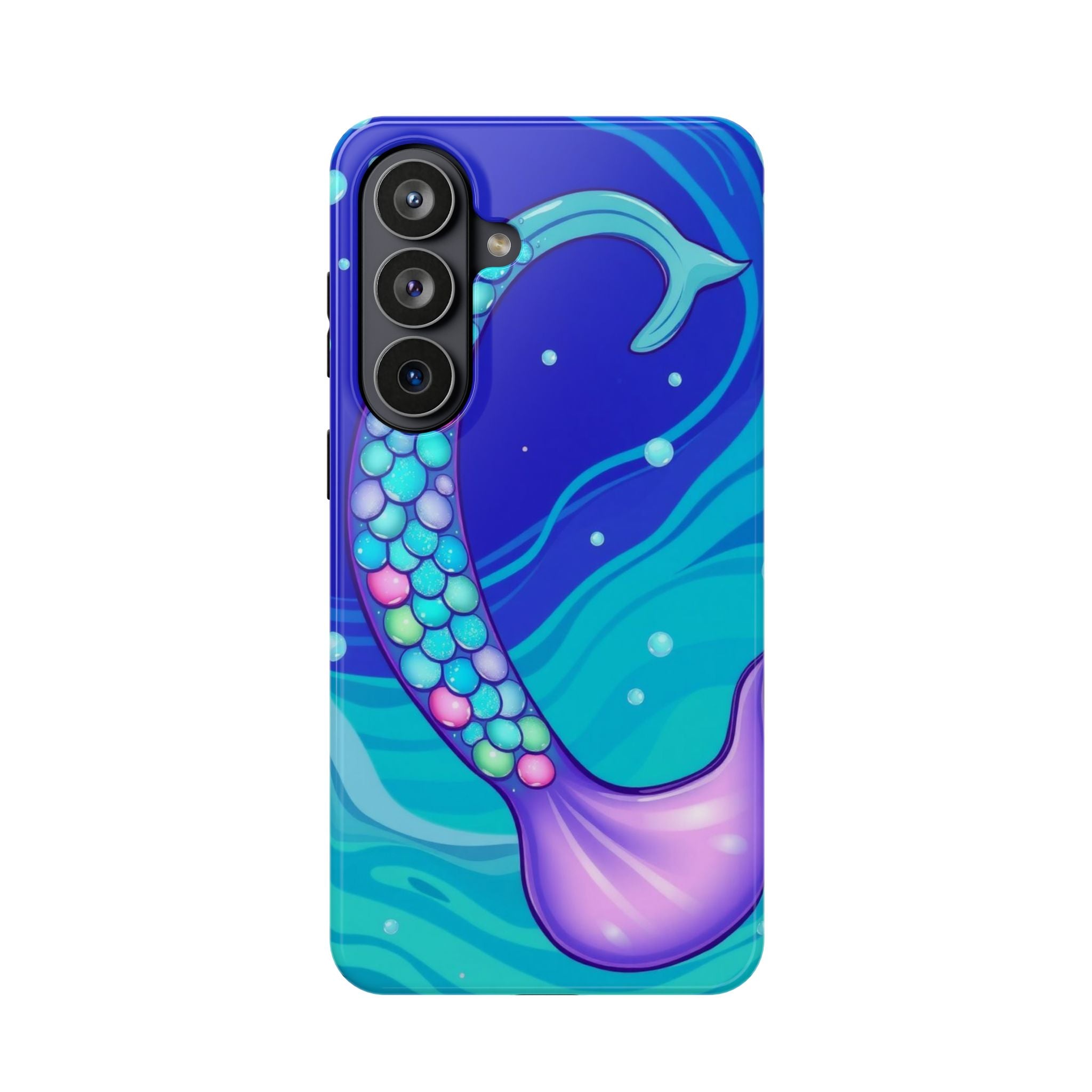 iPhone Mermaid Tail Swirl Kids Fun iPhone Phone Case Gift Artistic · iPhone Case
