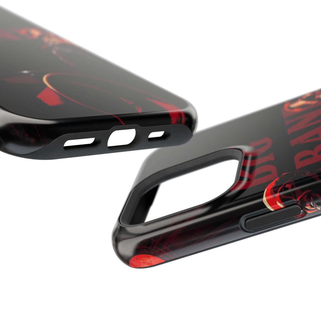 iPhone Black And Crimson Big Band Era Slim Everyday Designer Case · iPhone Case