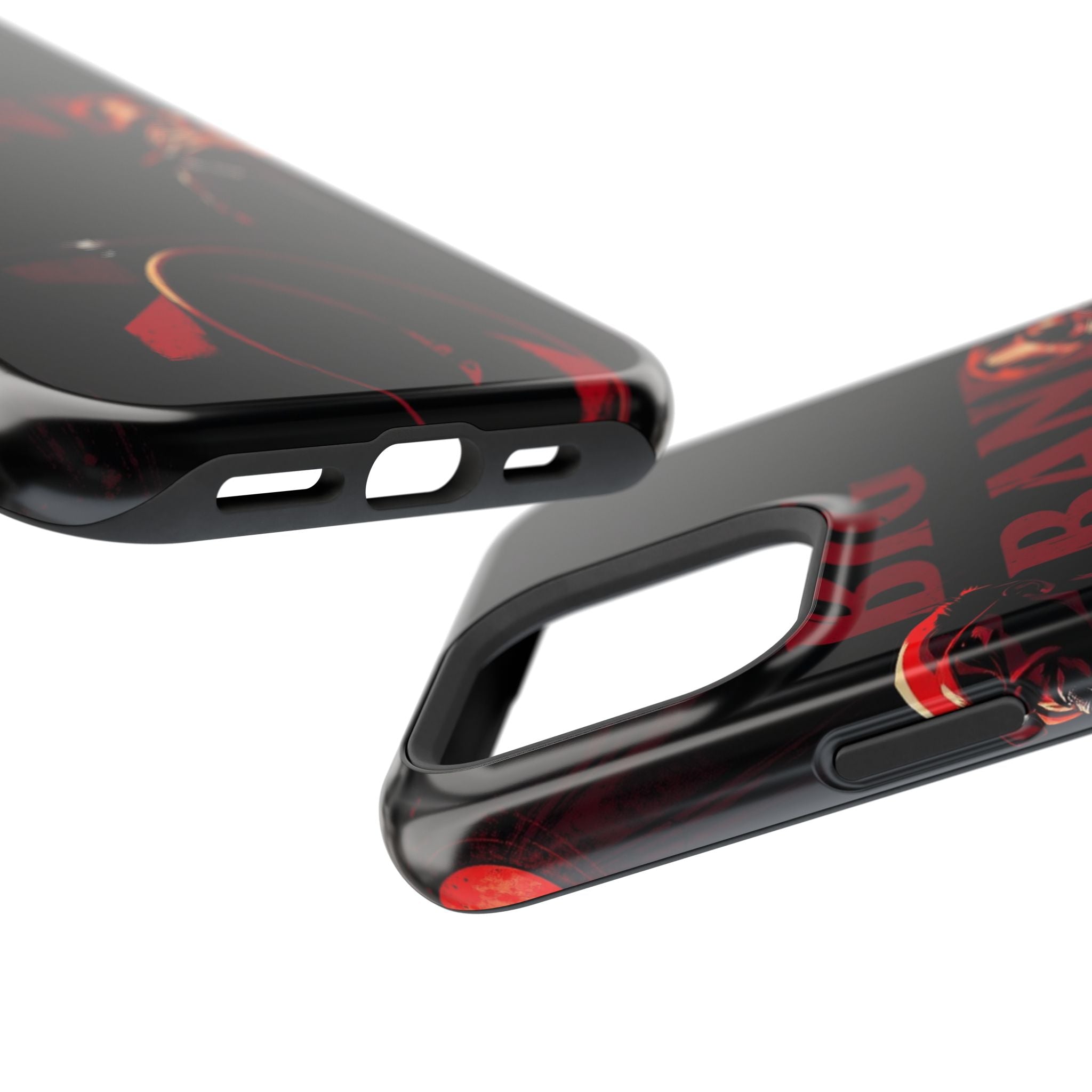 iPhone Black And Crimson Big Band Era Slim Everyday Designer Case · iPhone Case