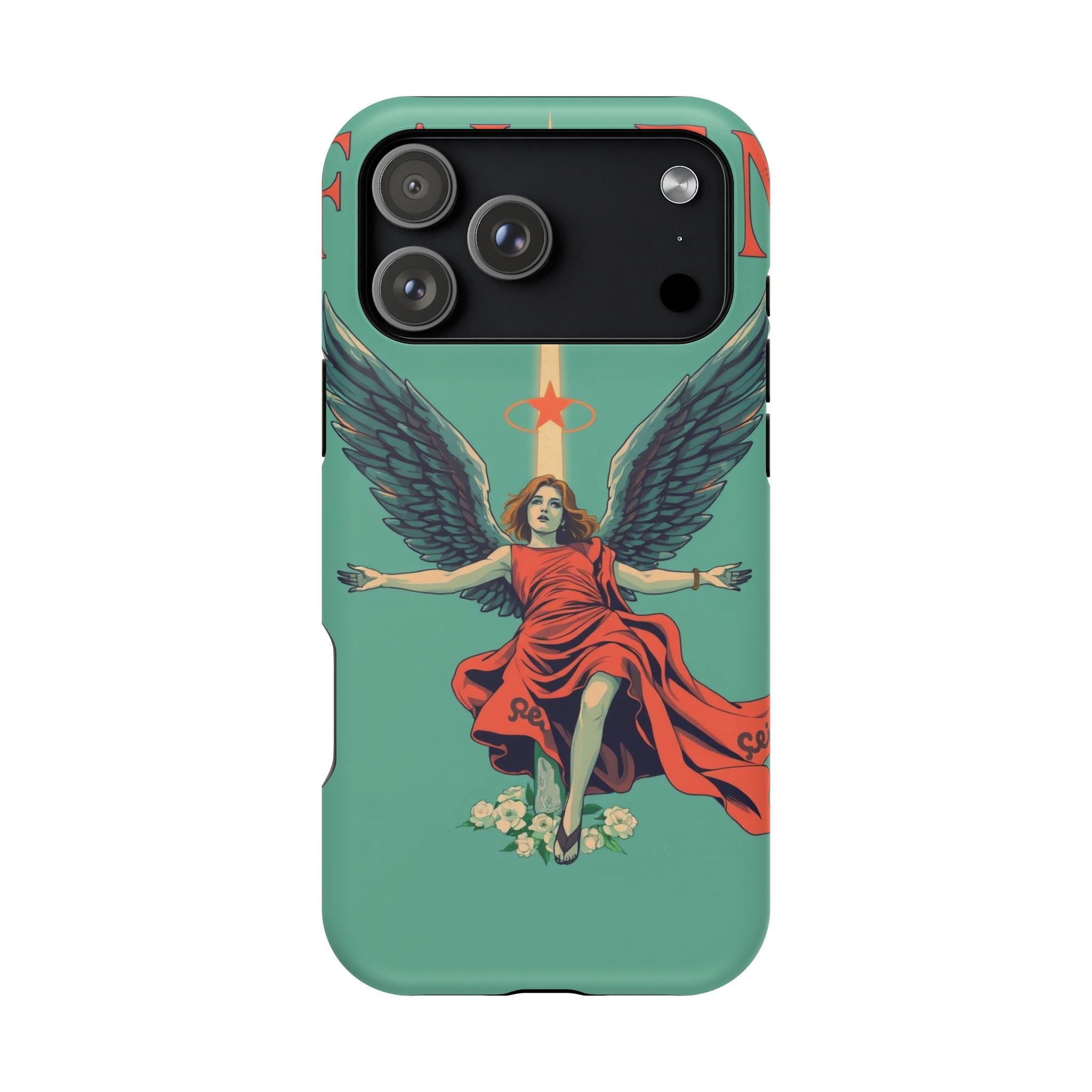 iPhone Radiant Fallen Angel Design Bold Modern Everyday Snap Case · iPhone Case