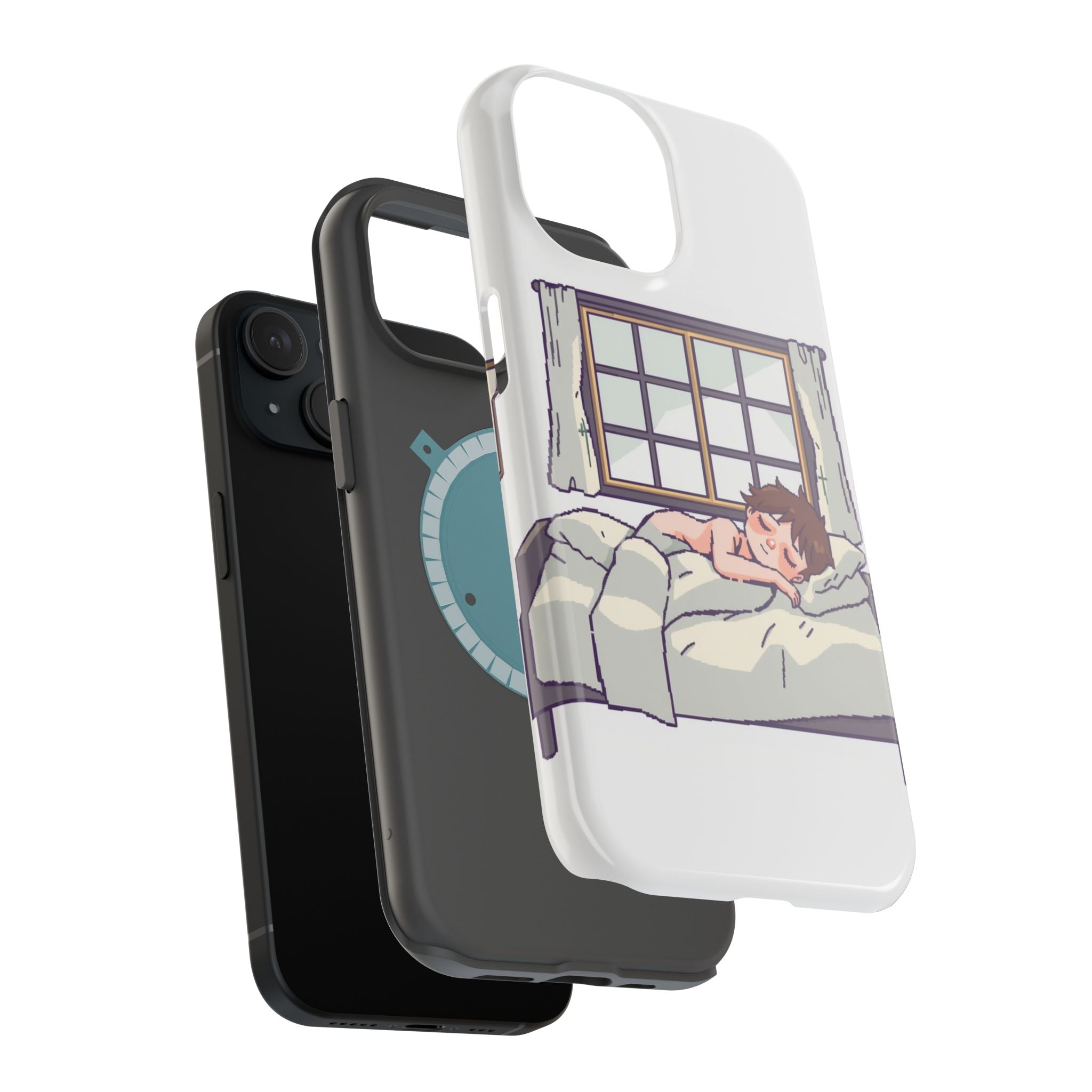 iPhone Do Not Disturb: Napping Bold Art Slim Everyday Designer Case · iPhone Cas