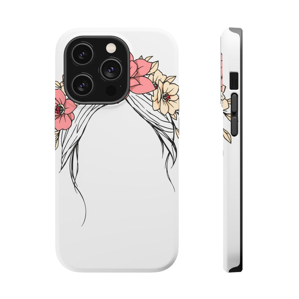 iPhone Floral Crown Electric Art Bold Modern Everyday Snap Case · iPhone Case