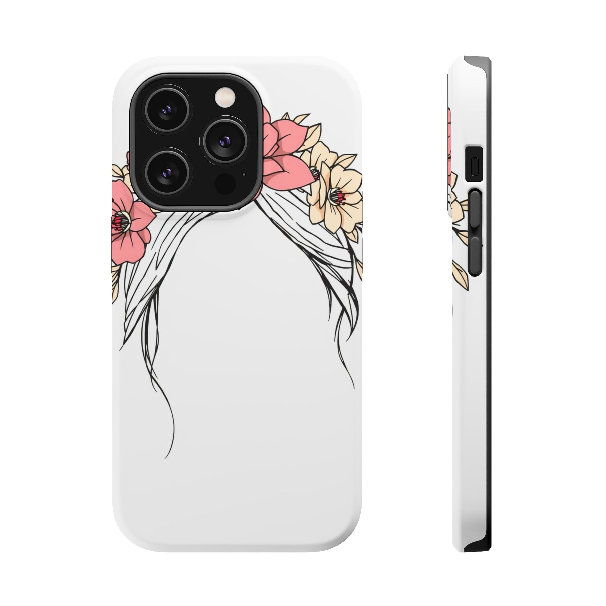 iPhone Floral Crown Electric Art Bold Modern Everyday Snap Case · iPhone Case