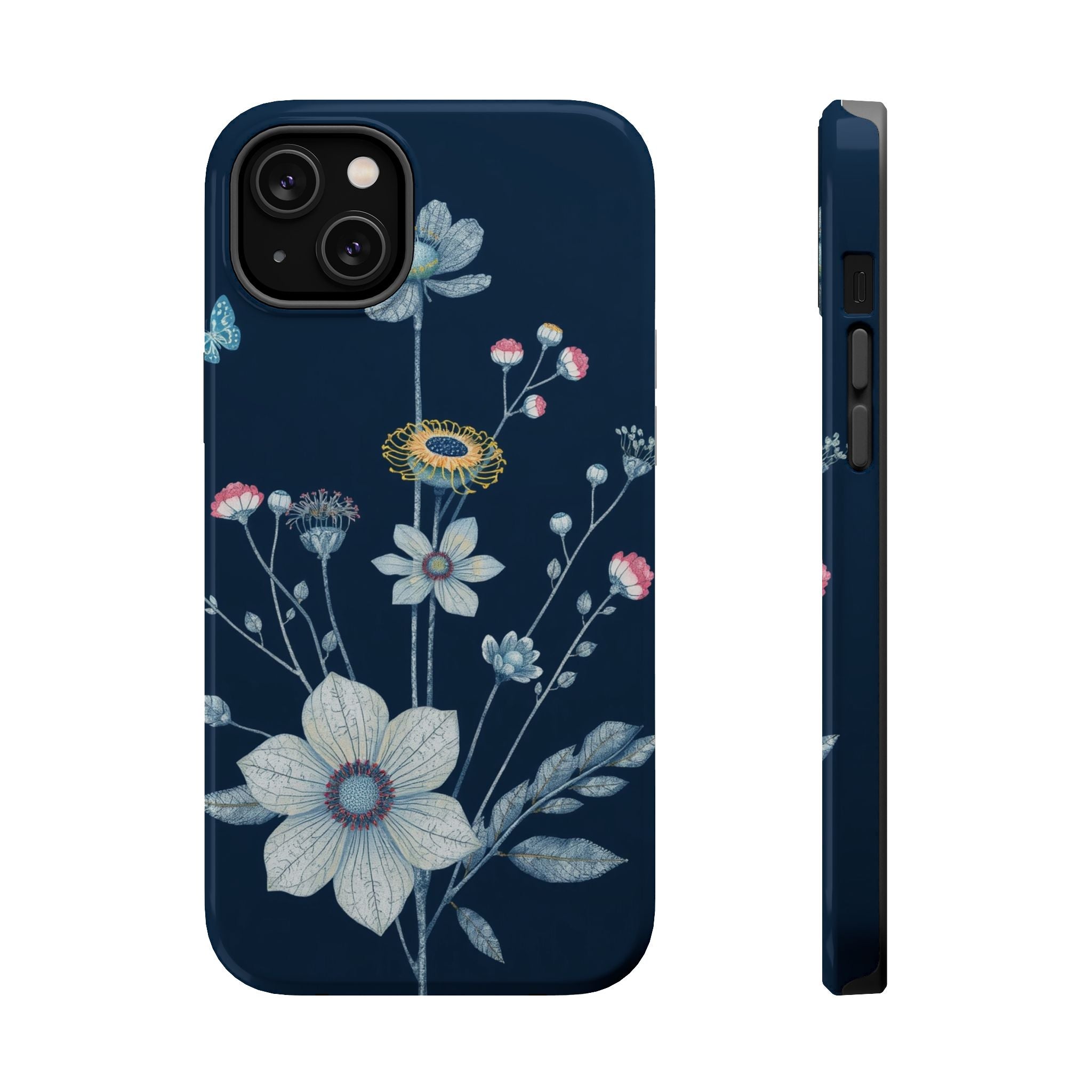 iPhone Vibrant Pressed Botanicals Design Slim Everyday Designer · iPhone Case