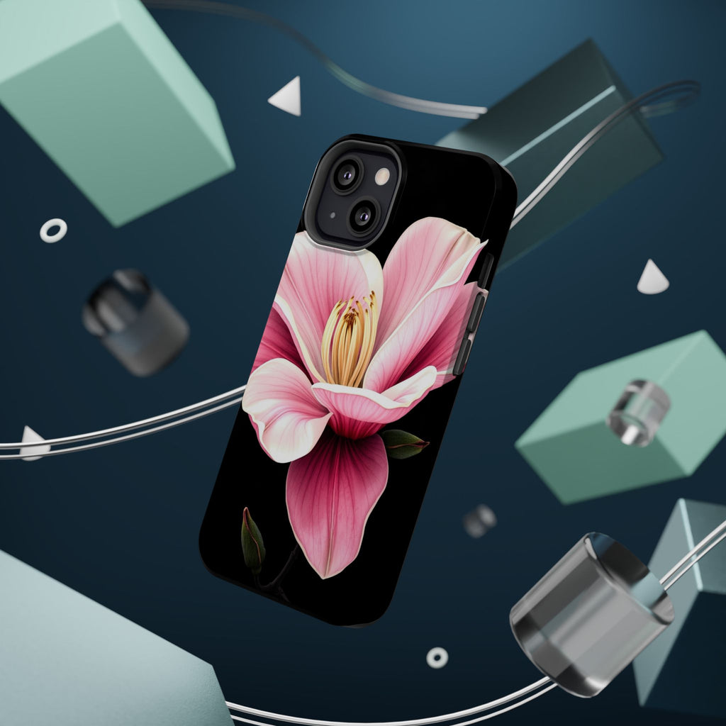 iPhone Magnolia Dream Dark Gothic Ink Slim Everyday Designer Case · iPhone Case