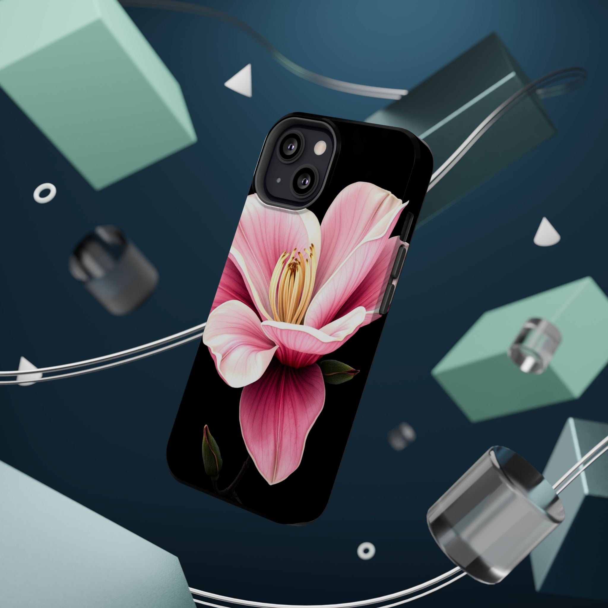 iPhone Magnolia Dream Dark Gothic Ink Slim Everyday Designer Case · iPhone Case