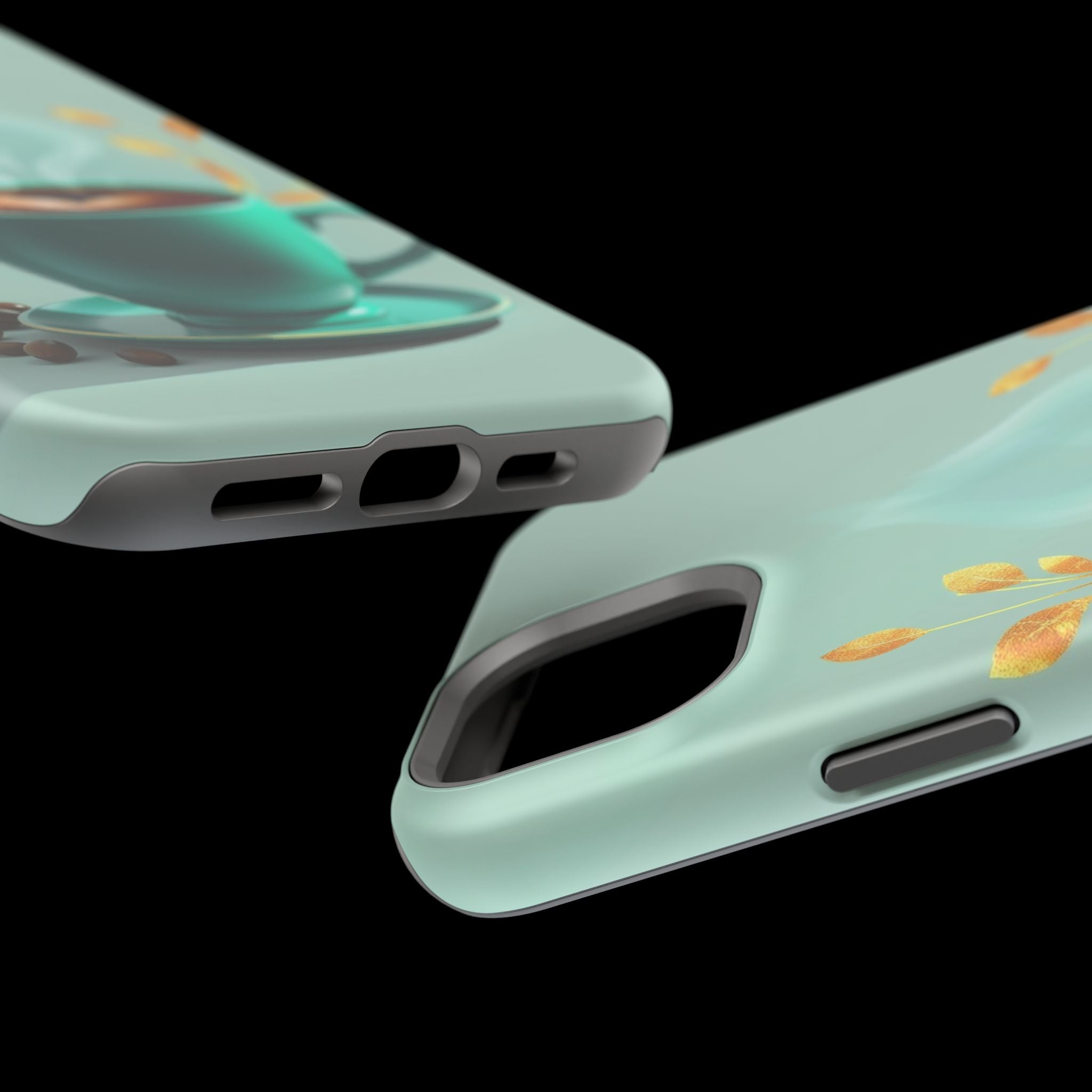 iPhone Radiant Emotional Support Coffee Design Soft Finish Everyday Case · iPhon