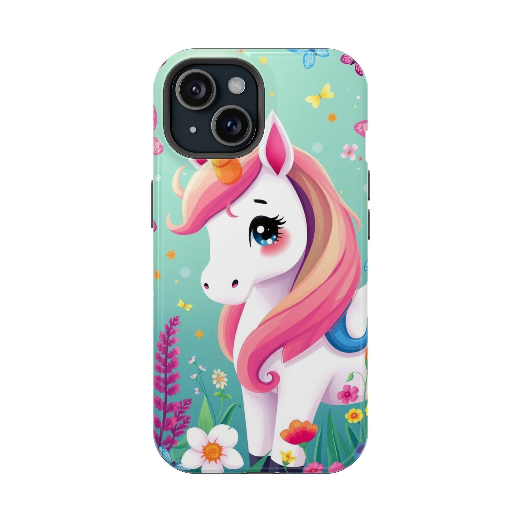 iPhone Dragonfly Unicorn Kids Fun iPhone Phone Case Gift Clean Minimal · iPhone