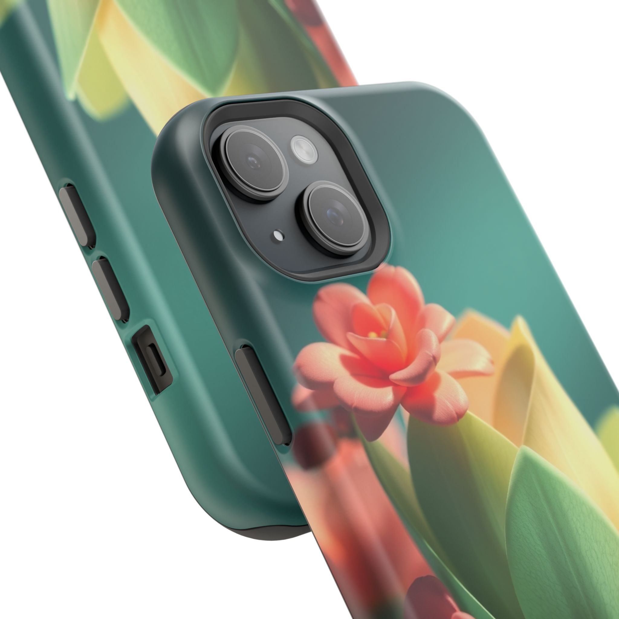 iPhone Floral Geometric Electric Art Slim Everyday Designer Case · iPhone Case