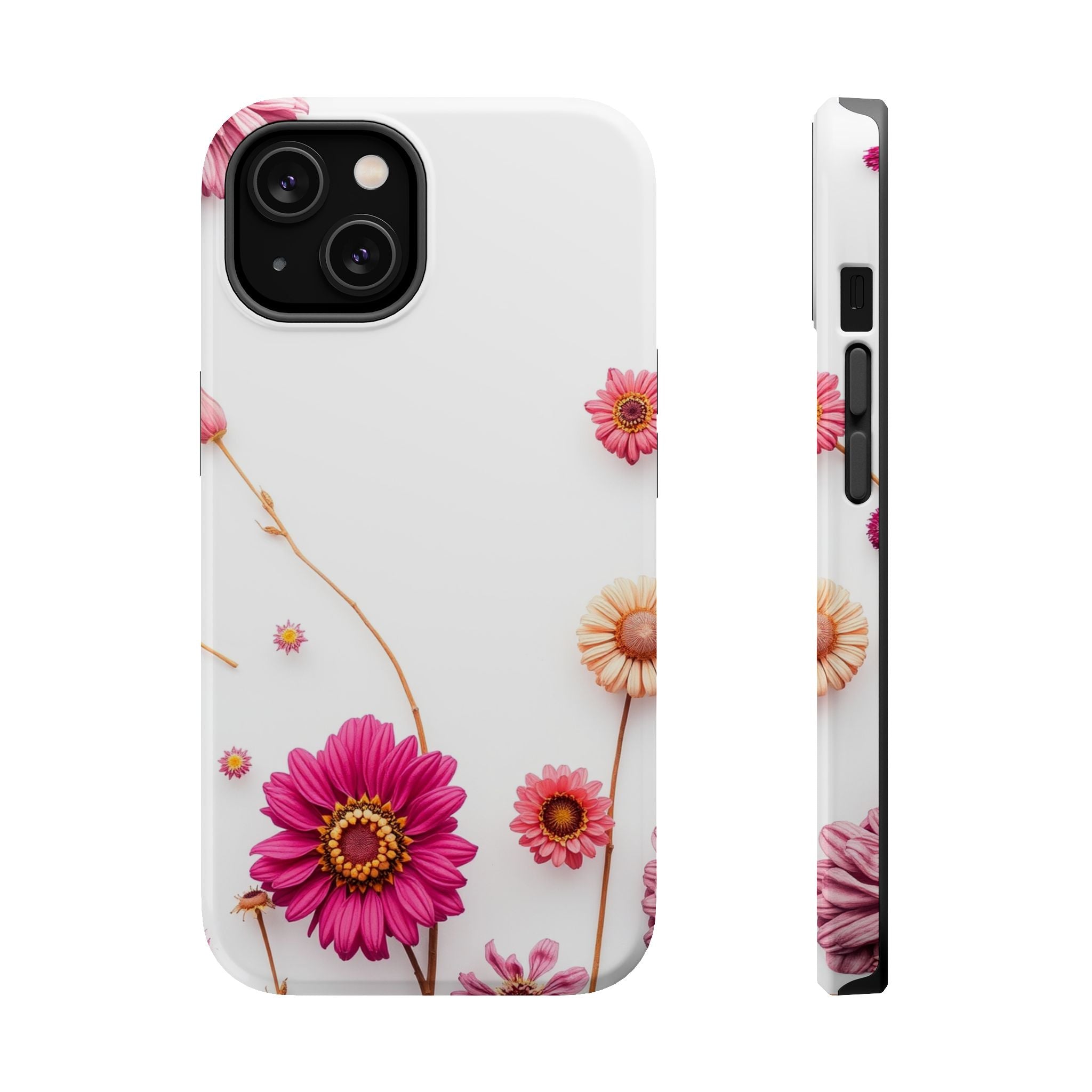 iPhone Earthy Dried Flower Flat Lay Design Slim iPhone Everyday · iPhone Case