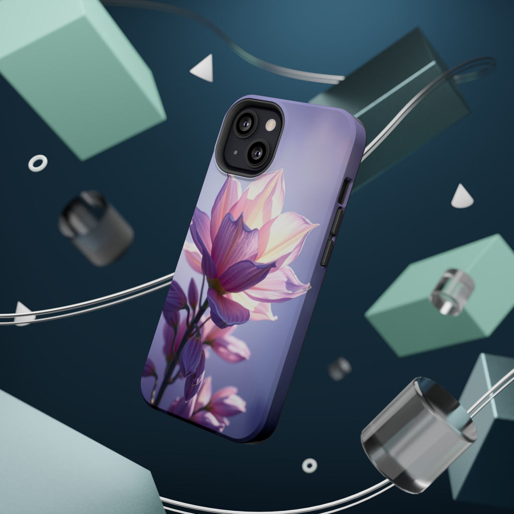 iPhone Floral Ombre Electric Art Bold Modern Everyday Snap Case · iPhone Case