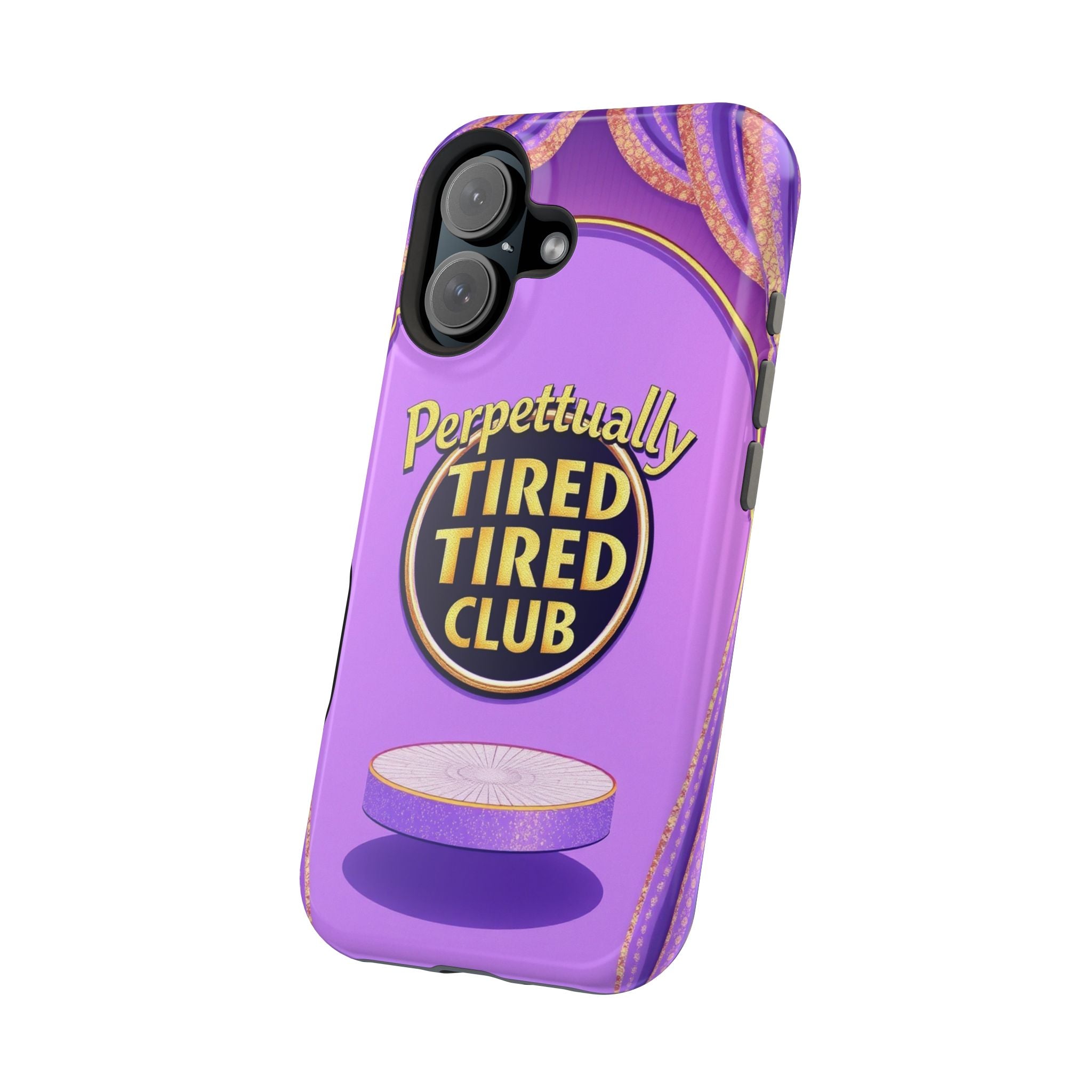 iPhone Perpetually Tired Club Bold Art Slim Everyday Designer Case · iPhone Case