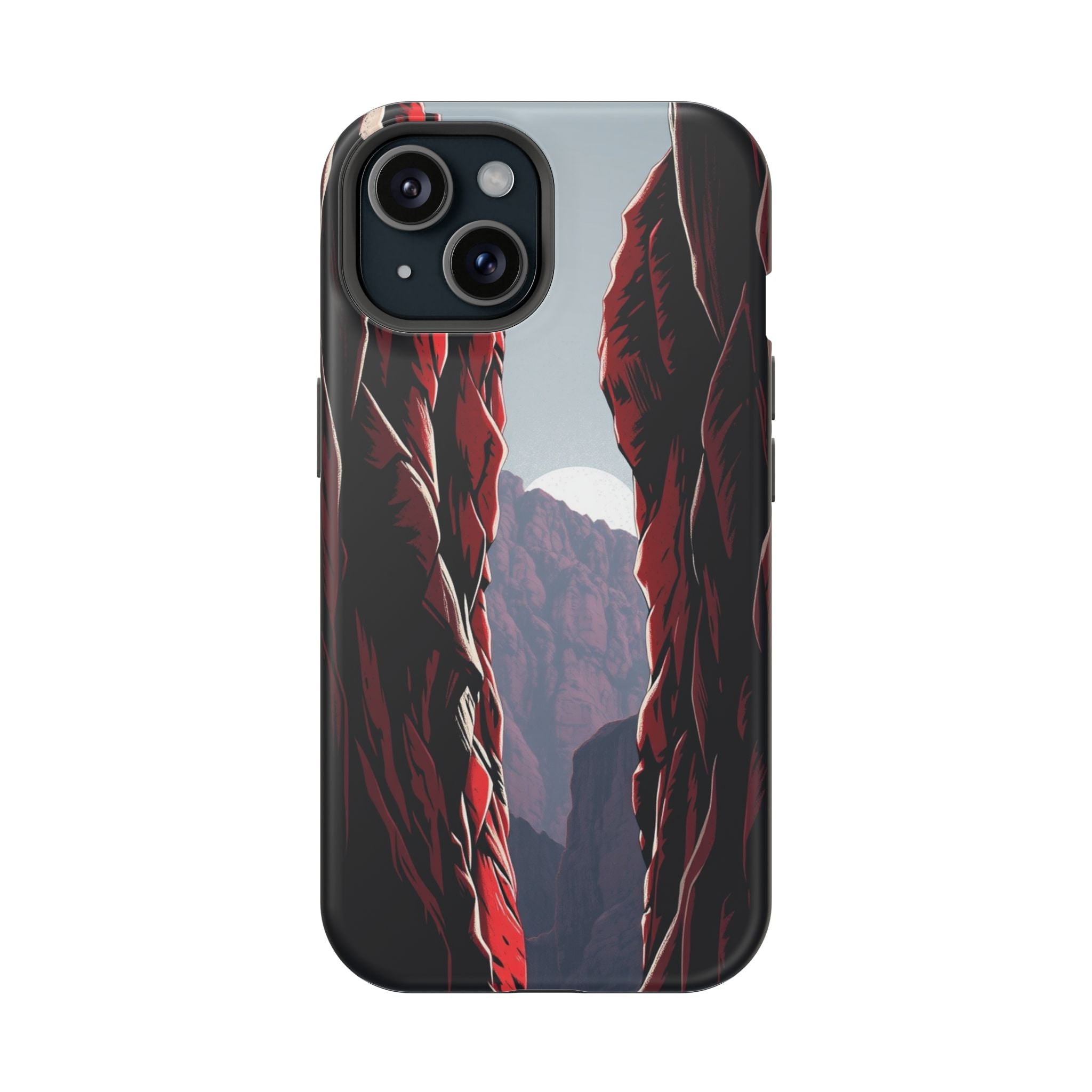 iPhone Serene Canyon Wall Design Bold Modern Everyday Snap Case · iPhone Case