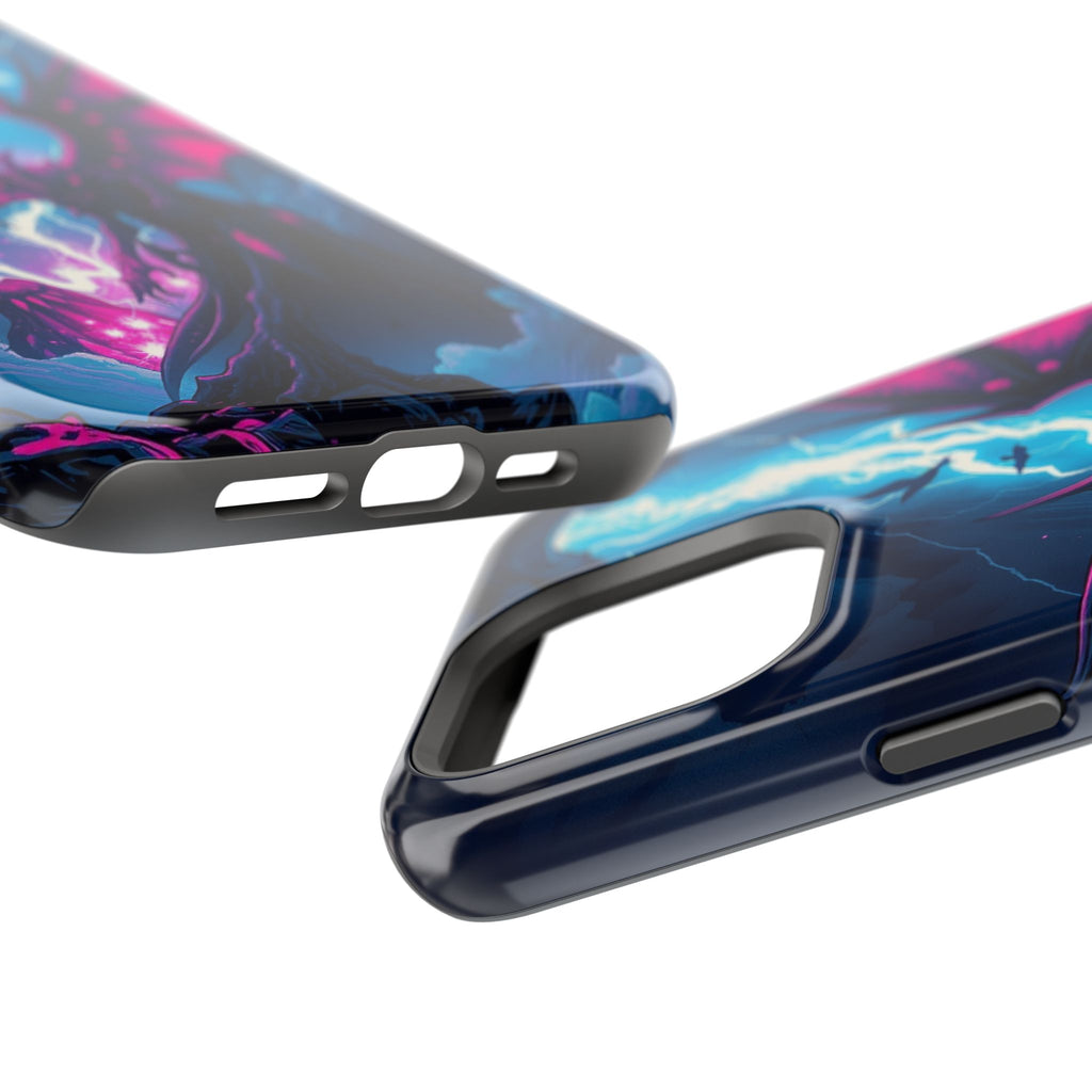 iPhone Radiant Hatching Storm Design Slim Everyday Designer Case · iPhone Case