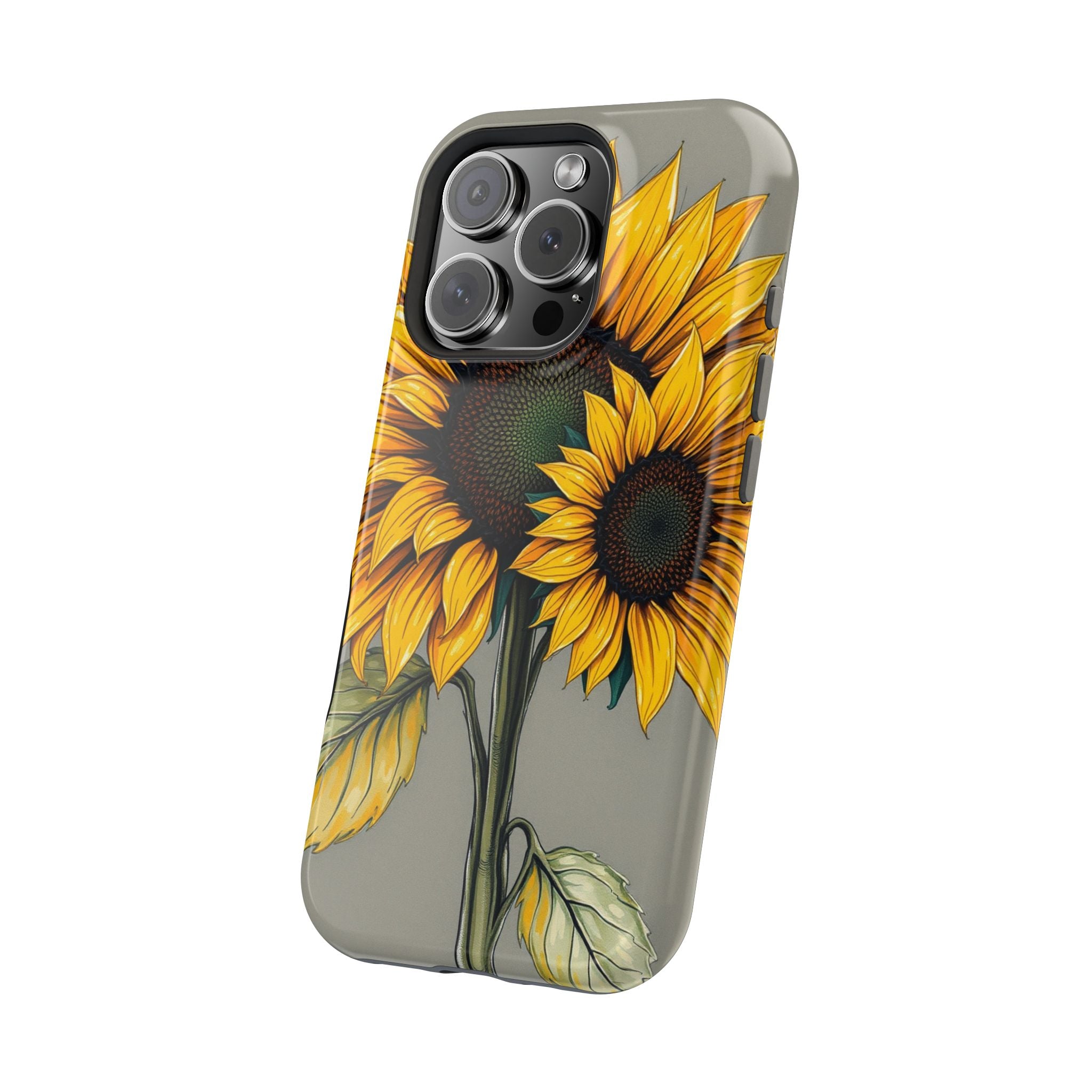 iPhone Sunflower Pop Bold Art Slim Everyday Designer Case · iPhone Case