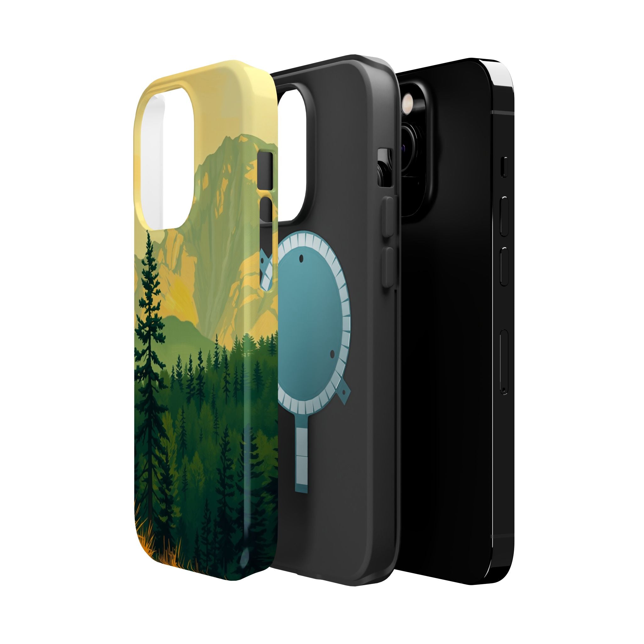 iPhone Pine Ridge Oil Painting Impressionist Slim iPhone Everyday · iPhone Case