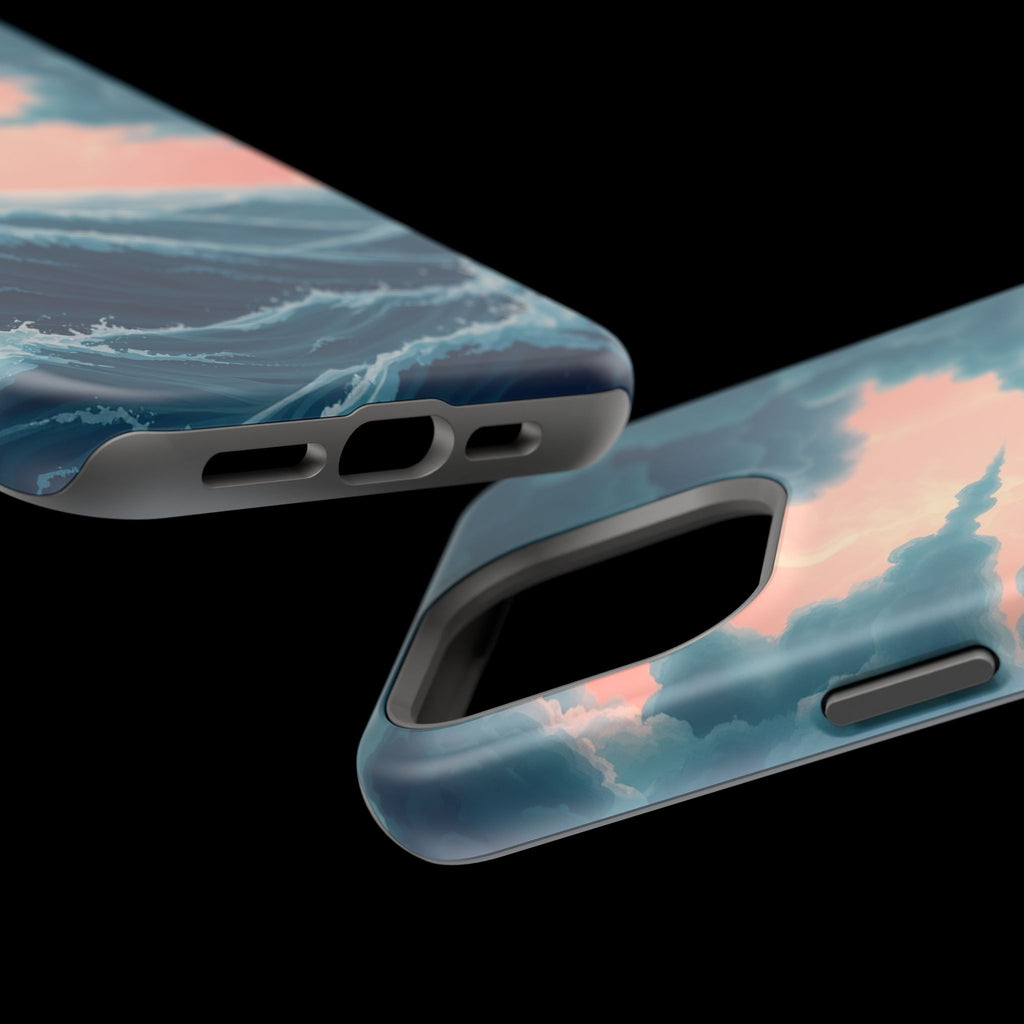 iPhone Storm at Sea 3D Digital Slim Everyday Designer Case · iPhone Case