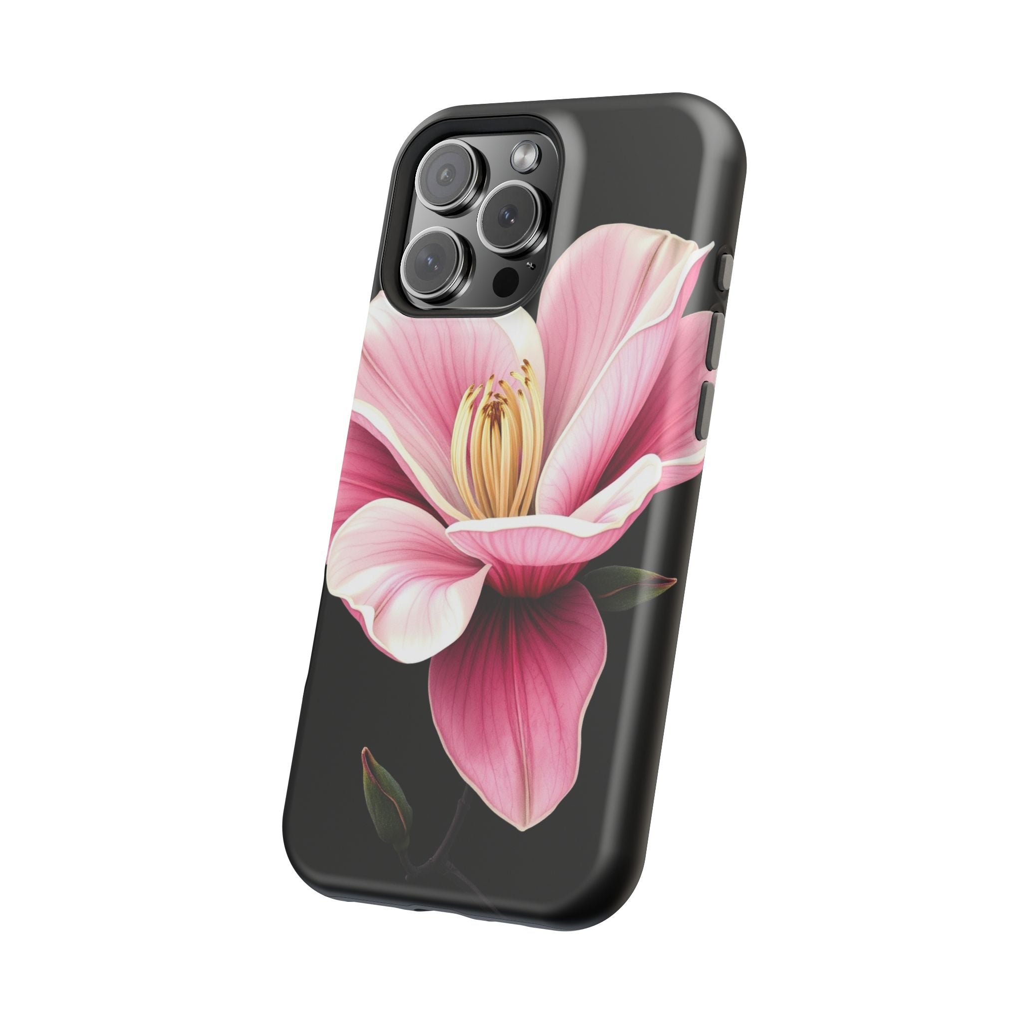 iPhone Magnolia Dream Dark Gothic Ink Slim Everyday Designer Case · iPhone Case