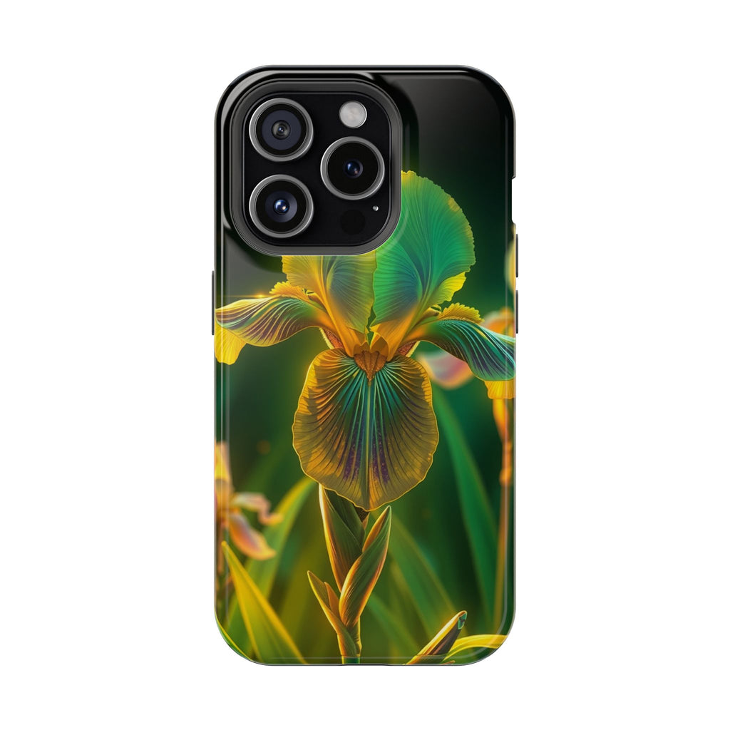 iPhone Iris Garden Bold Art Slim Everyday Designer Case · iPhone Case Quiet Mood