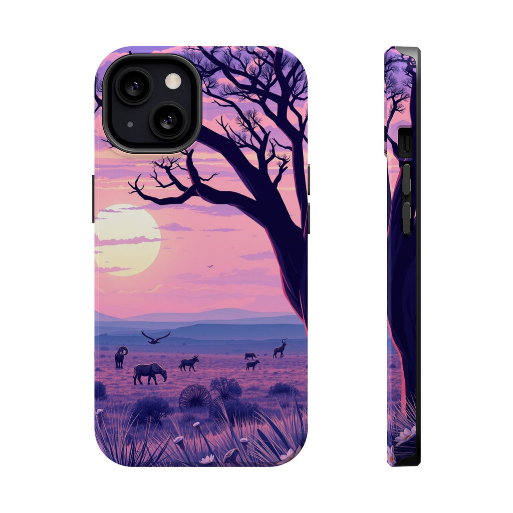 iPhone Lavender And Pearl Savanna Horizon Slim iPhone Everyday Designer · iPhone