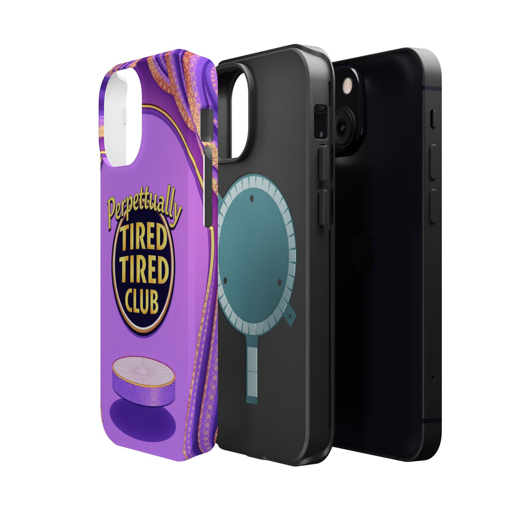 iPhone Perpetually Tired Club Bold Art Slim Everyday Designer Case · iPhone Case
