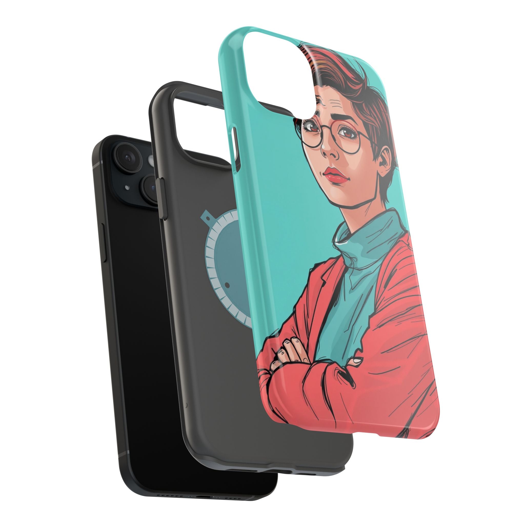 iPhone Not a Morning Person Cinematic Art Slim Everyday Designer Case · iPhone C