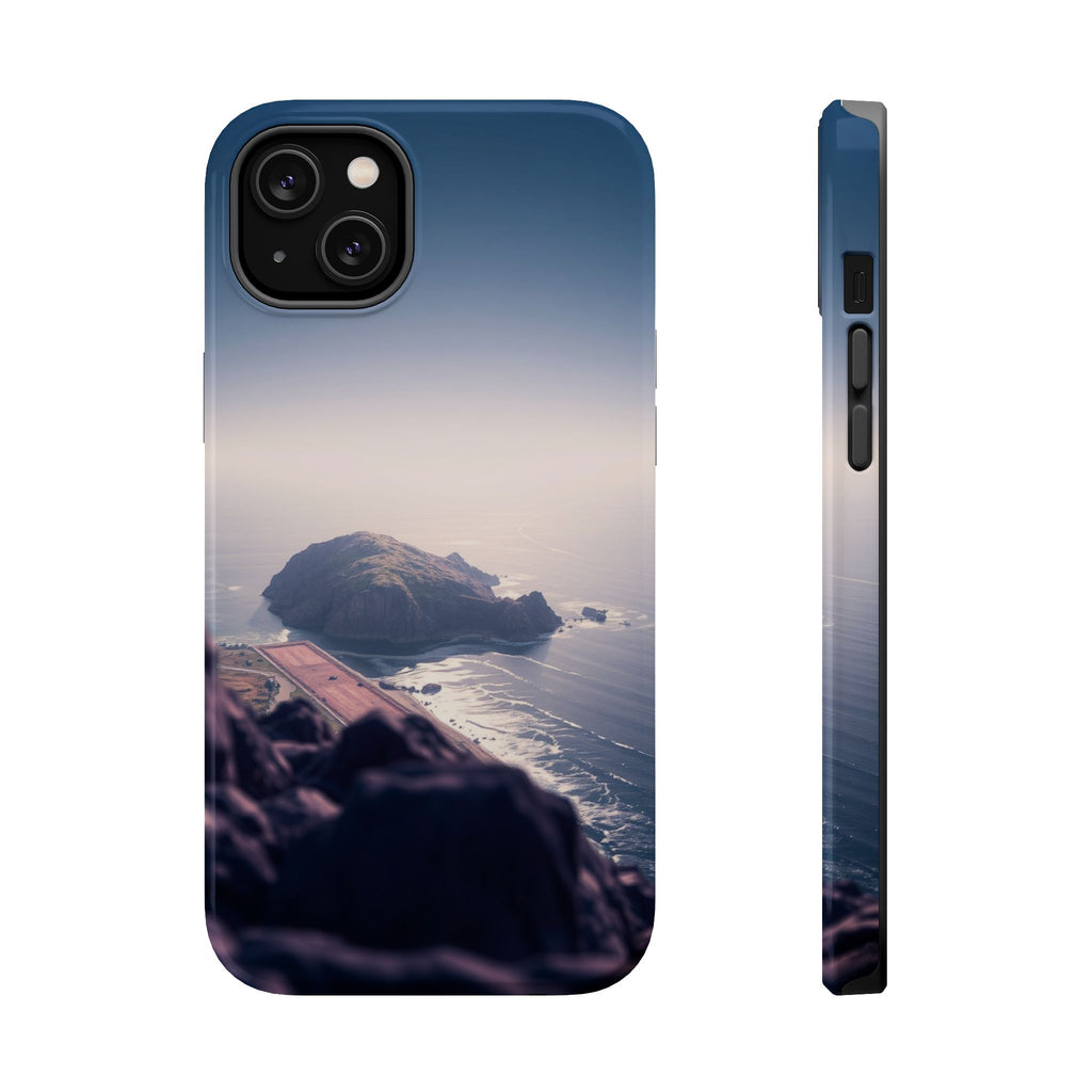 iPhone Shoreline Aerial Enchanted Art Slim Everyday Designer Case · iPhone Case