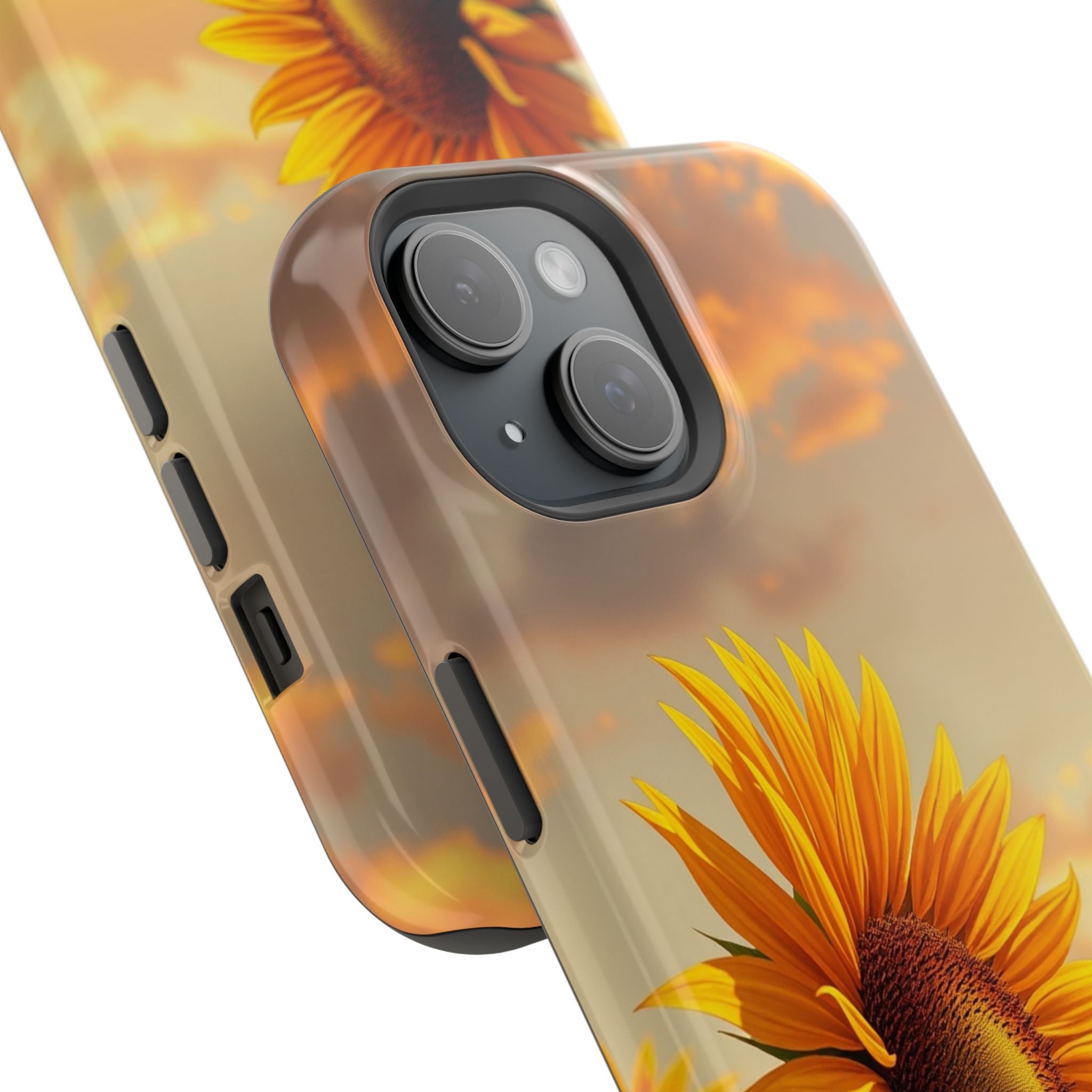 iPhone Sunflower Prairie Electric Art Slim Everyday Designer Case · iPhone Case