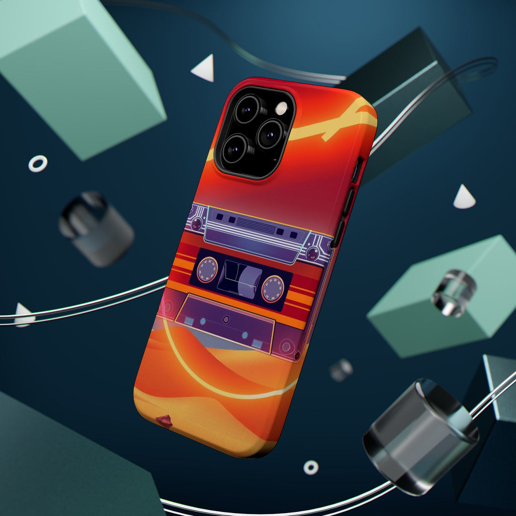 iPhone Cassette Tape Rewind Bold Art Slim Everyday Designer Case · iPhone Case
