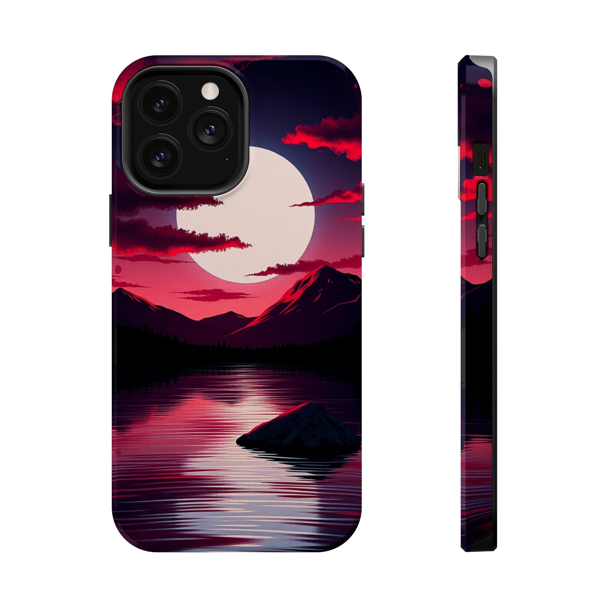 iPhone Vibrant Lake at Twilight Design Slim Everyday iPhone 20 Designer · iPhone