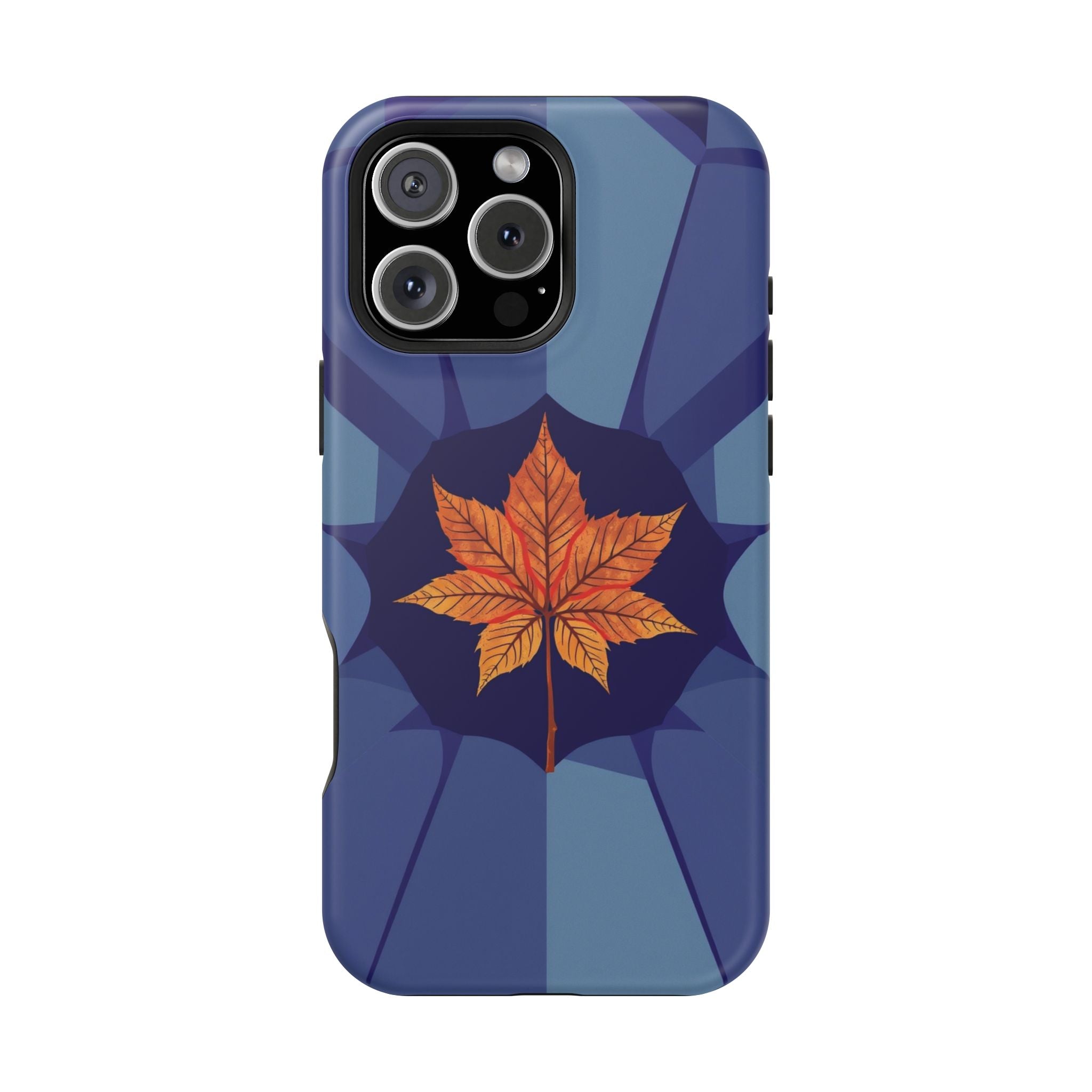 iPhone Autumn Maple Abstract Geometric Slim Everyday Designer Case · iPhone Case