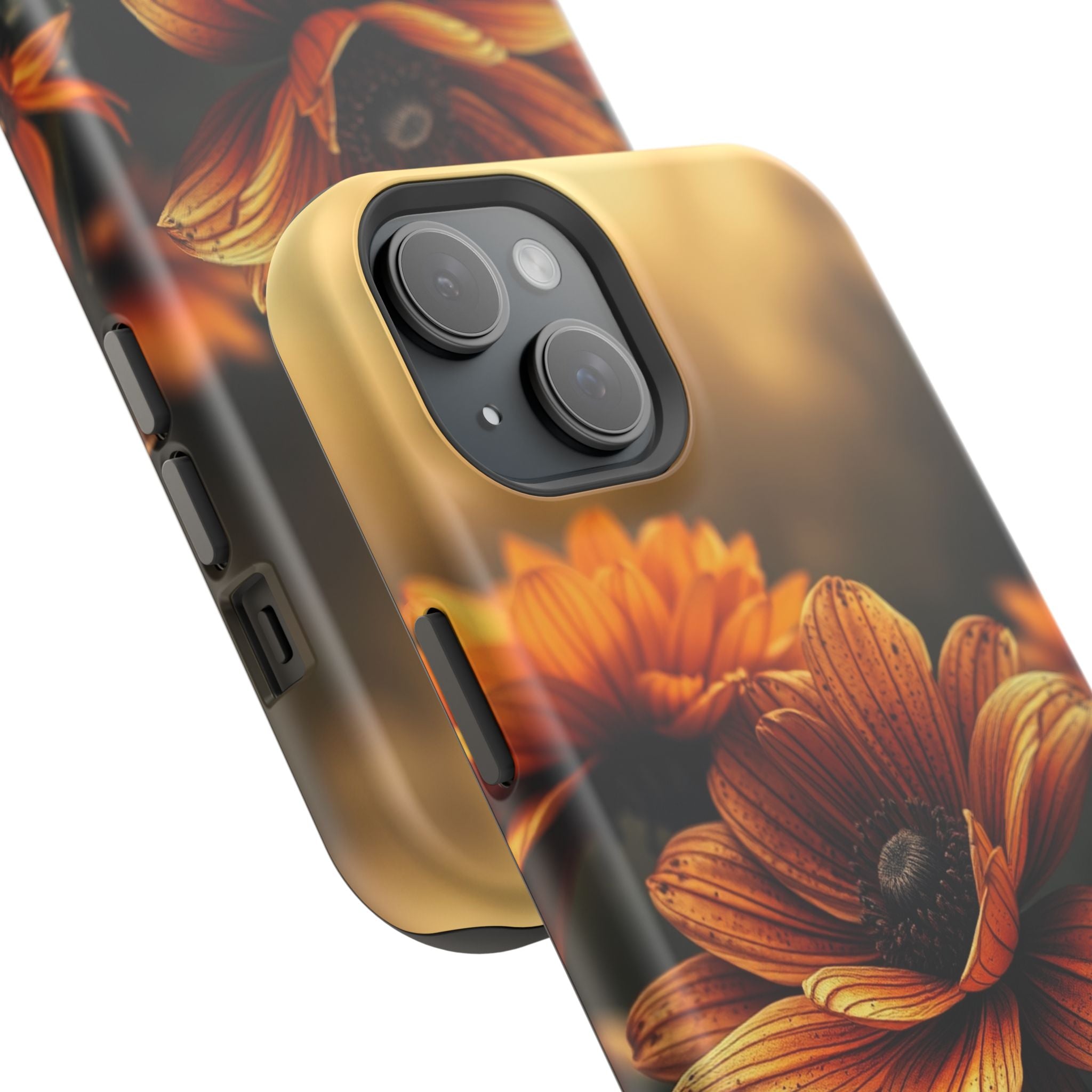 iPhone Radiant Floral Ombre Design Bold Modern Everyday Snap Case · iPhone Case